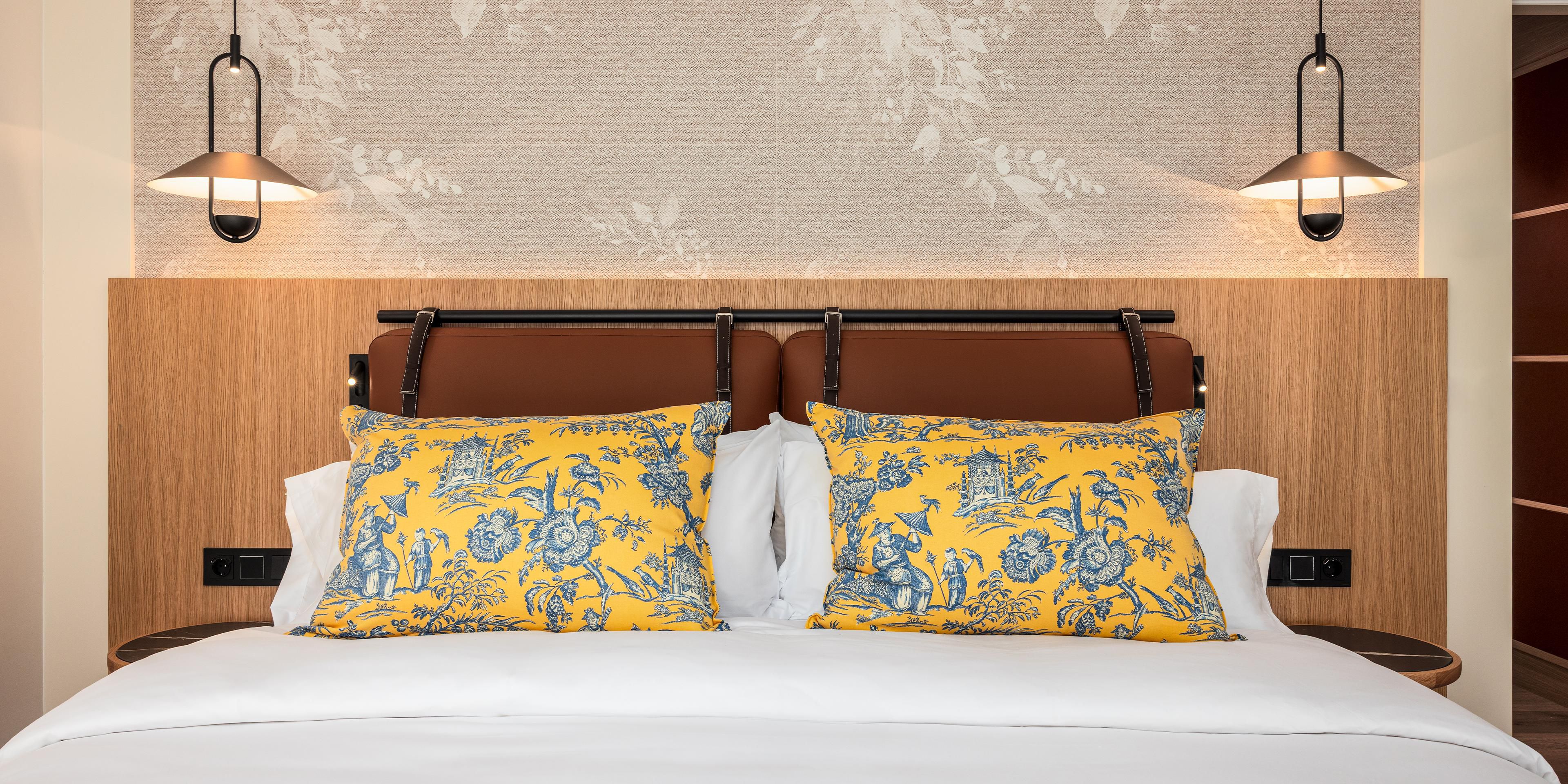 Attractive headboard design