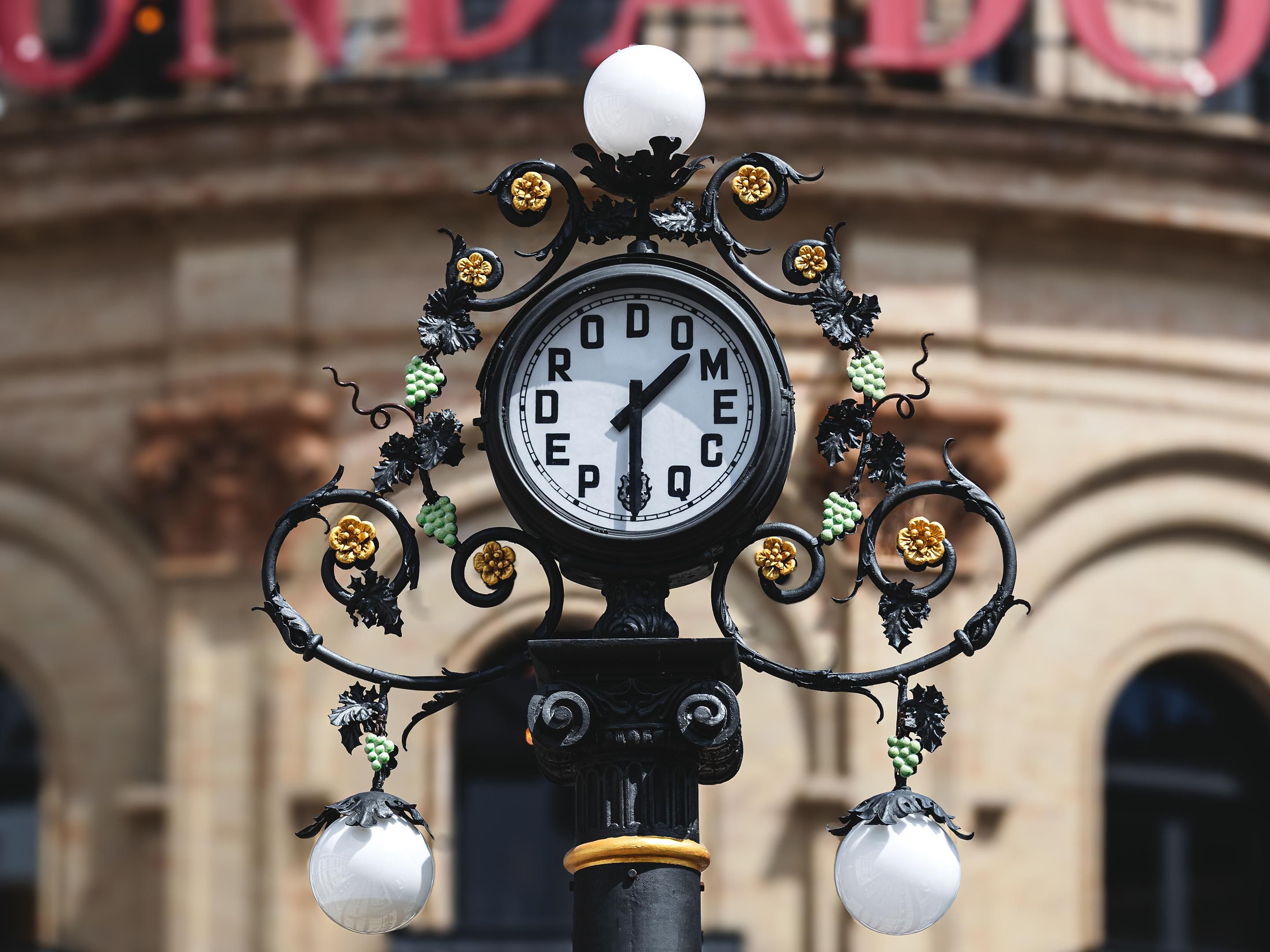 Detail of the Domecq watch