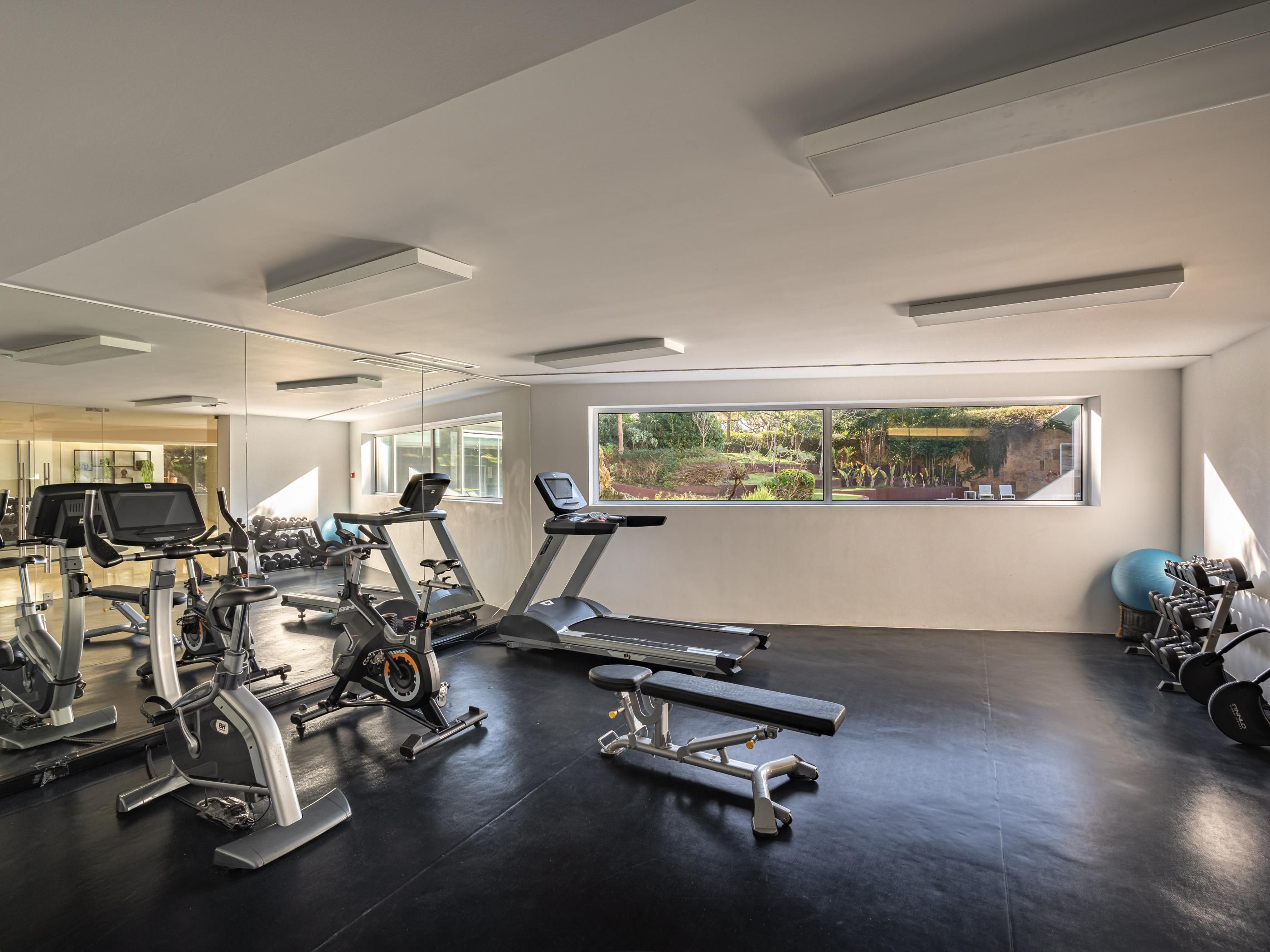 Enjoy our fitness center
