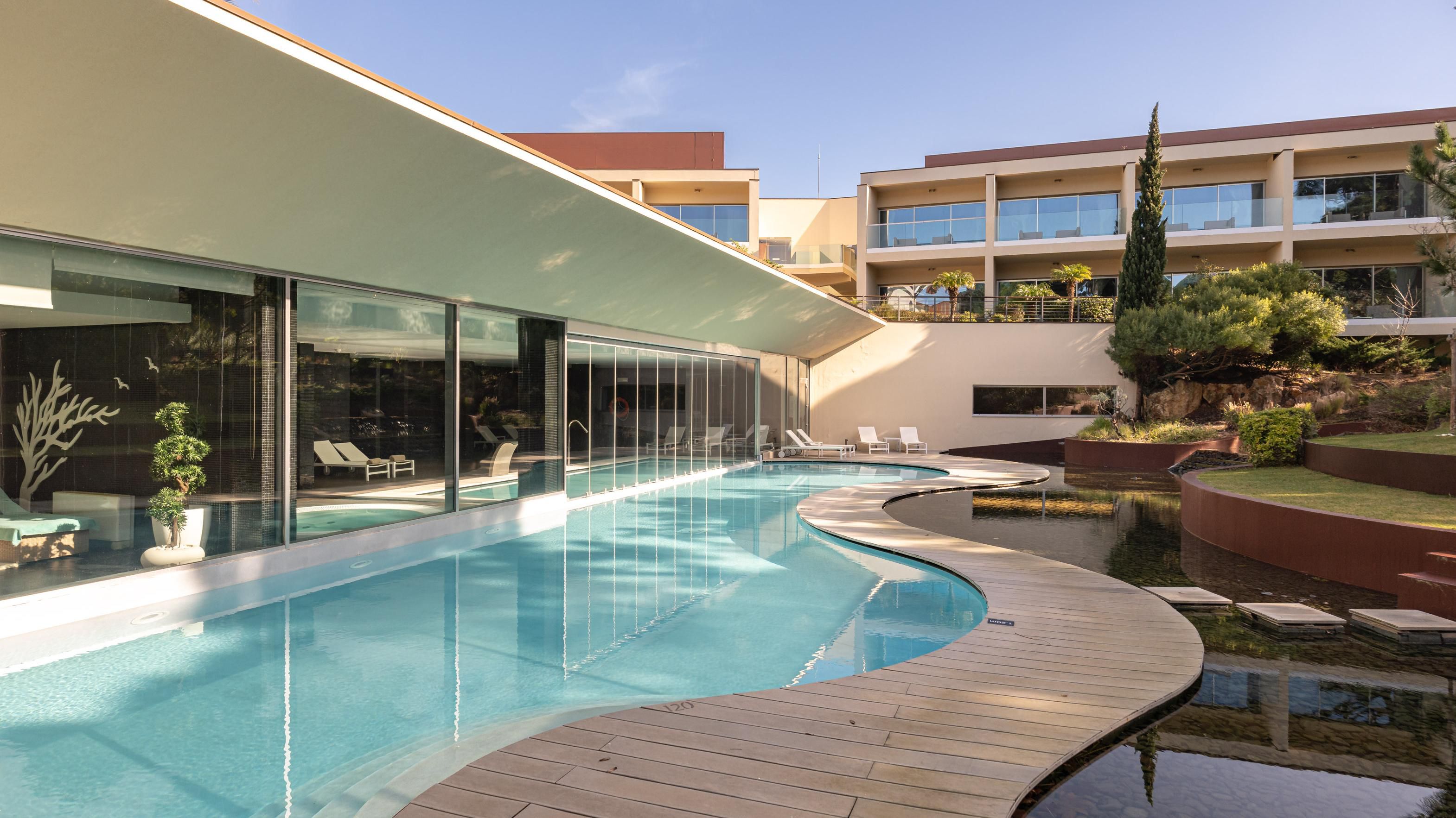 Enjoy our outdoor pool