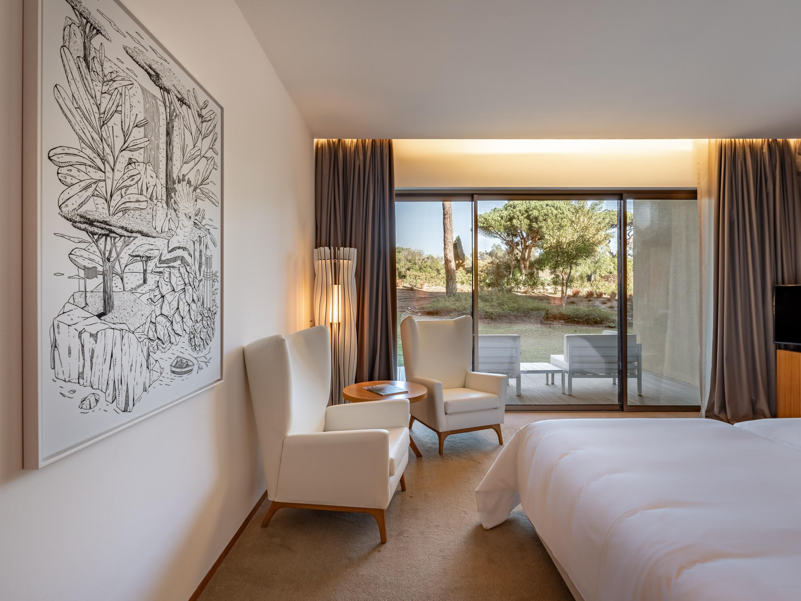 Enjoy beautiful views from our rooms
