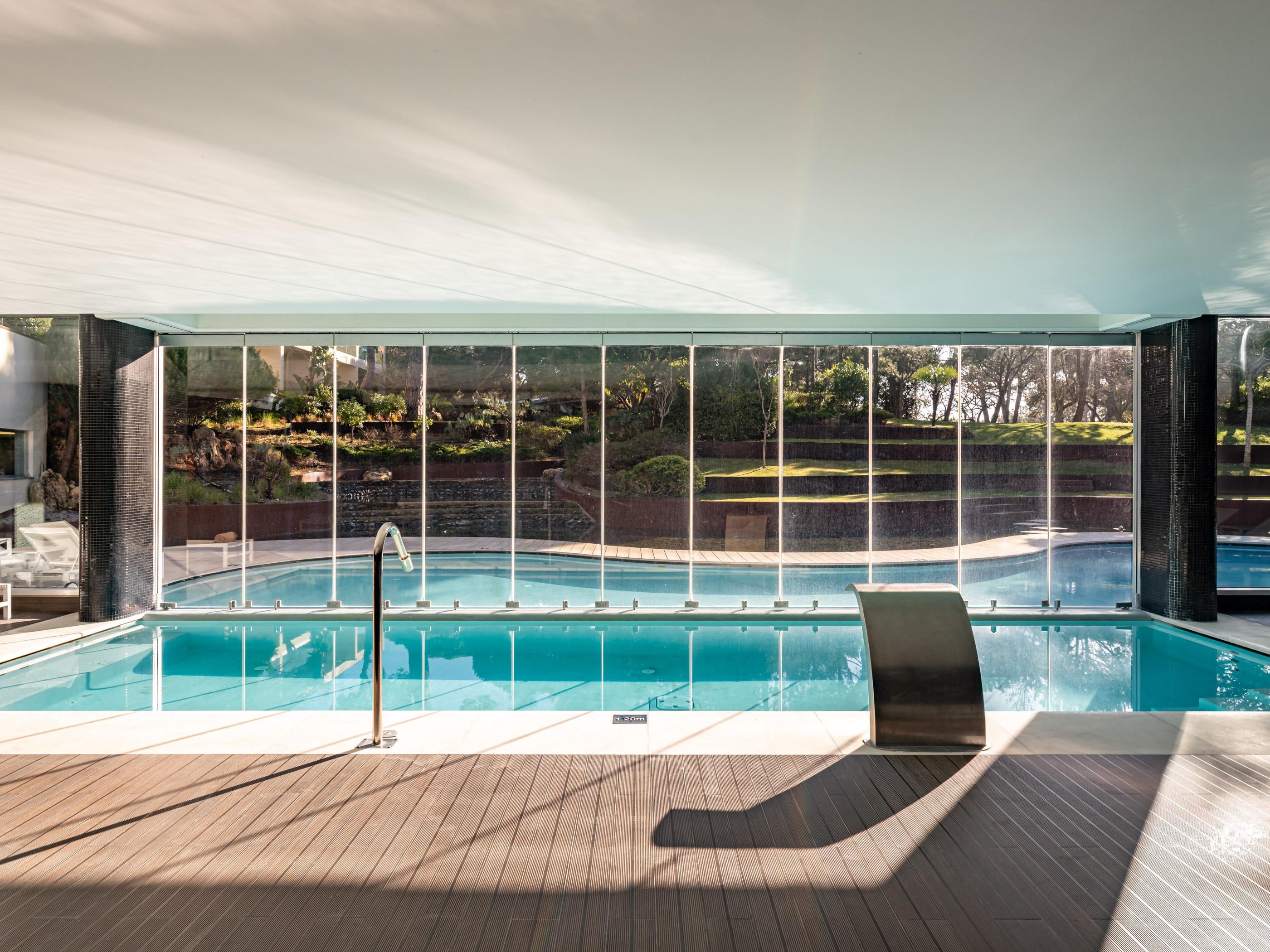 Go for a dip at our indoor pool.