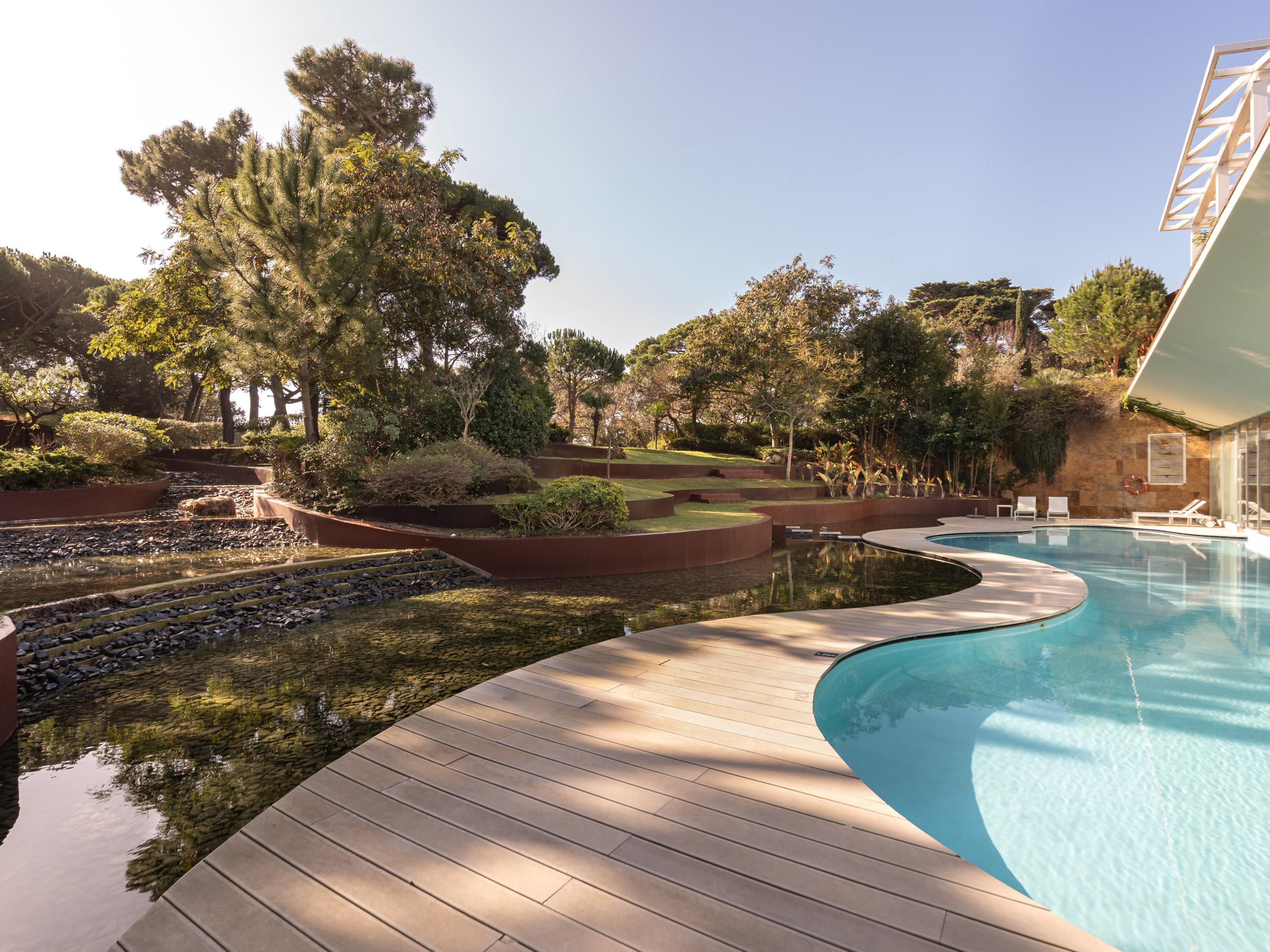 Outdoor pool.