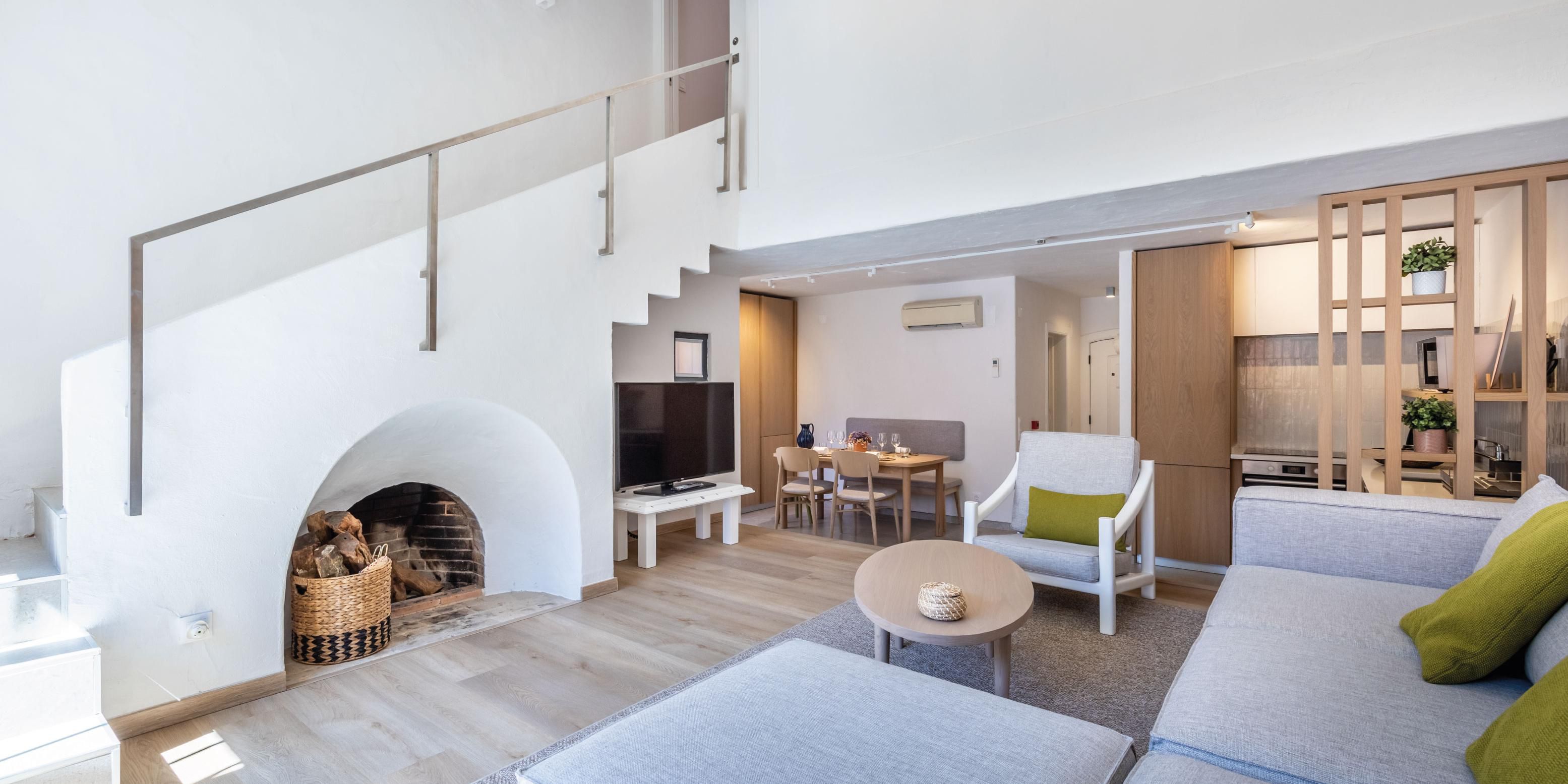 Villa living room perfect for family moments.