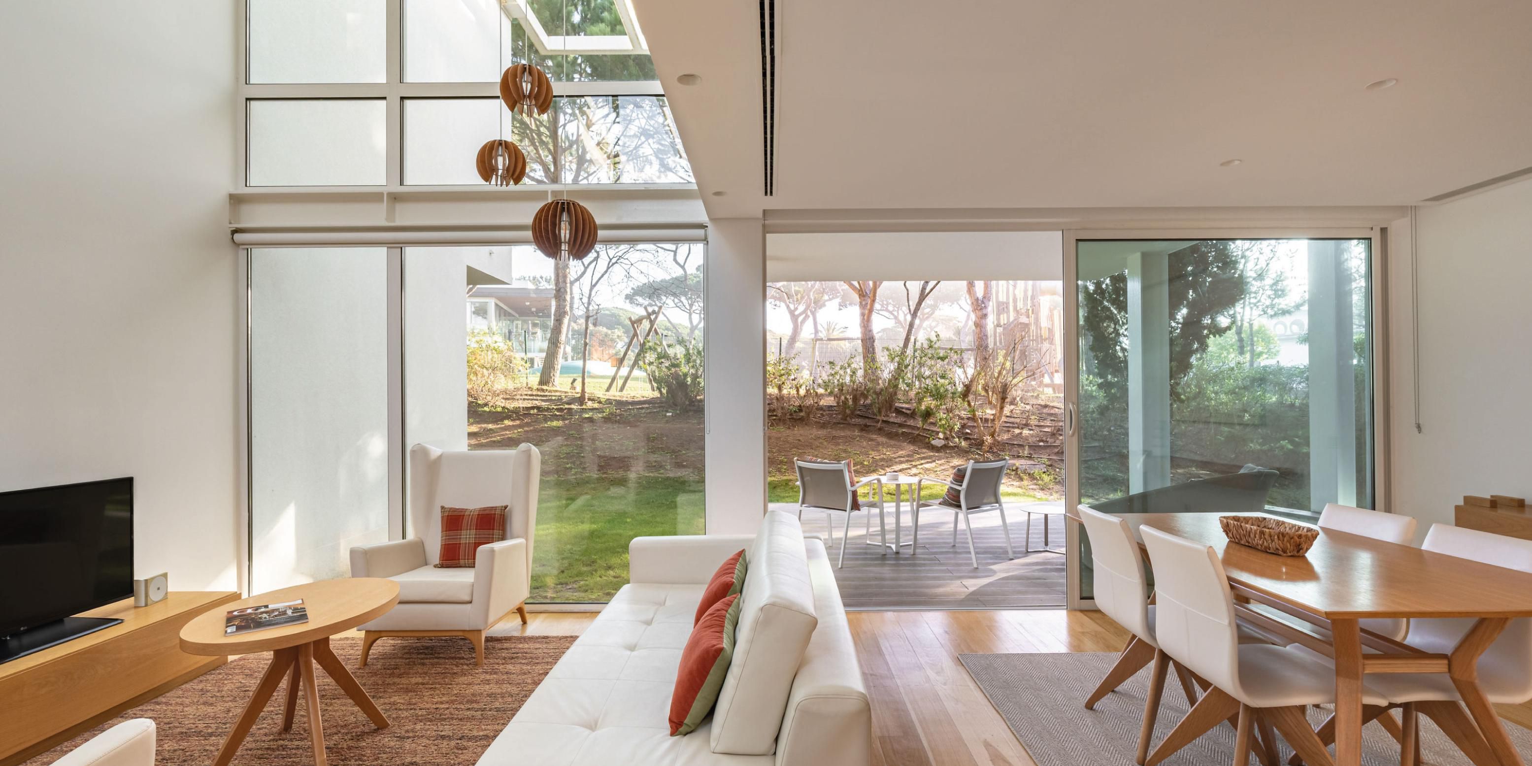 Spacious villa with terrace
