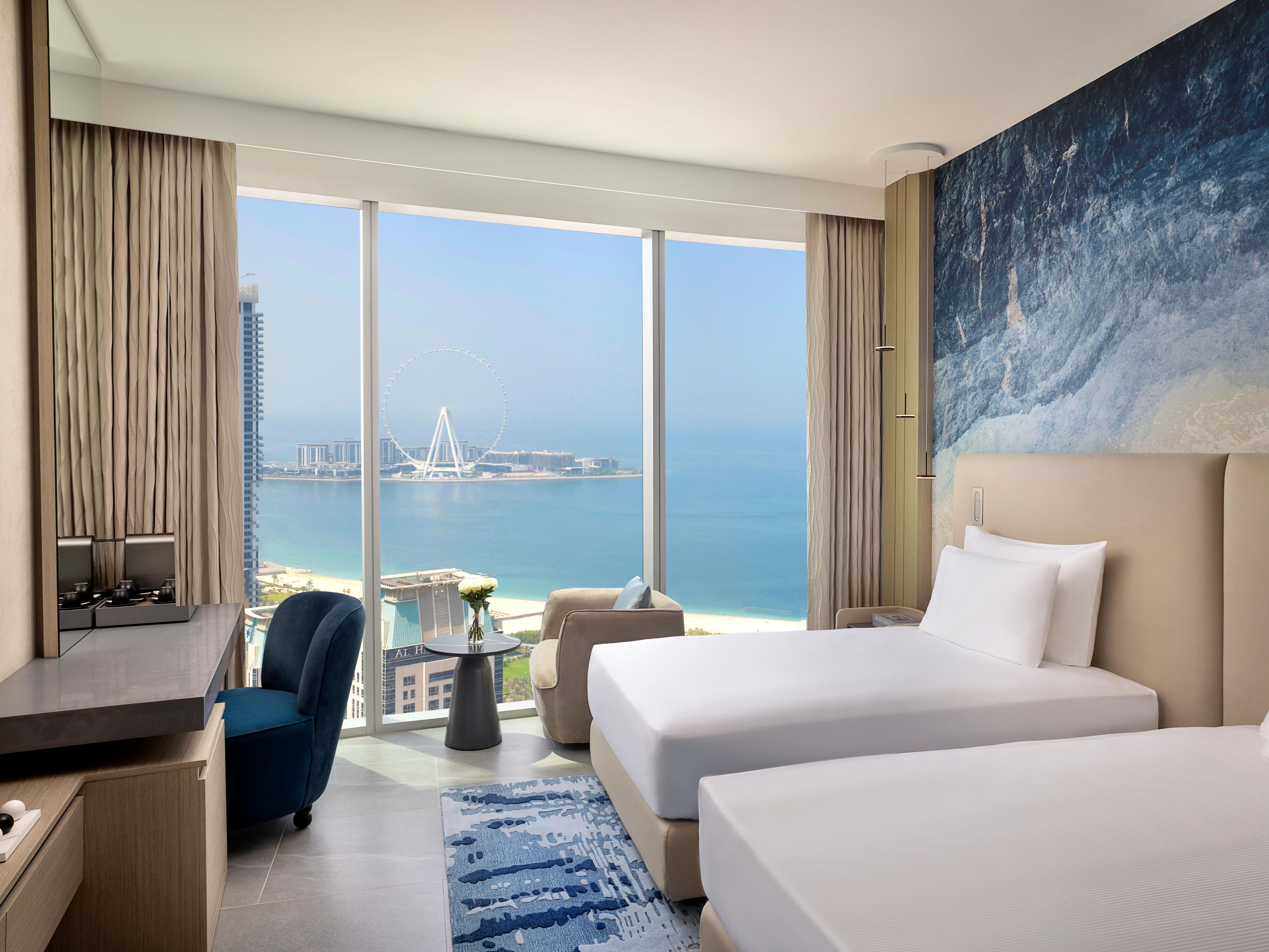 Calm fills a space designed for restful mornings