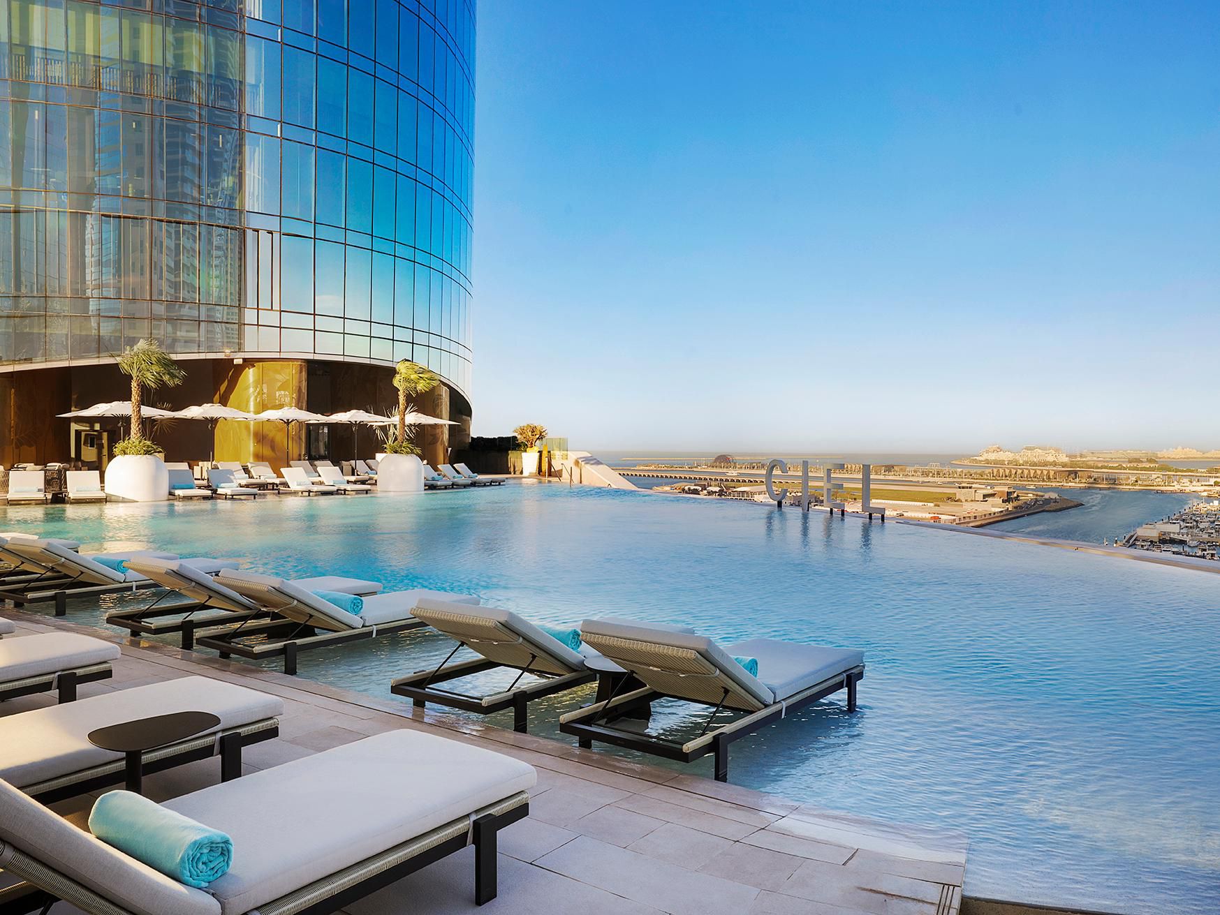 Sky-High Wellness - luxurious indoor pool & wellness sanctuary at Ciel Dubai Marina