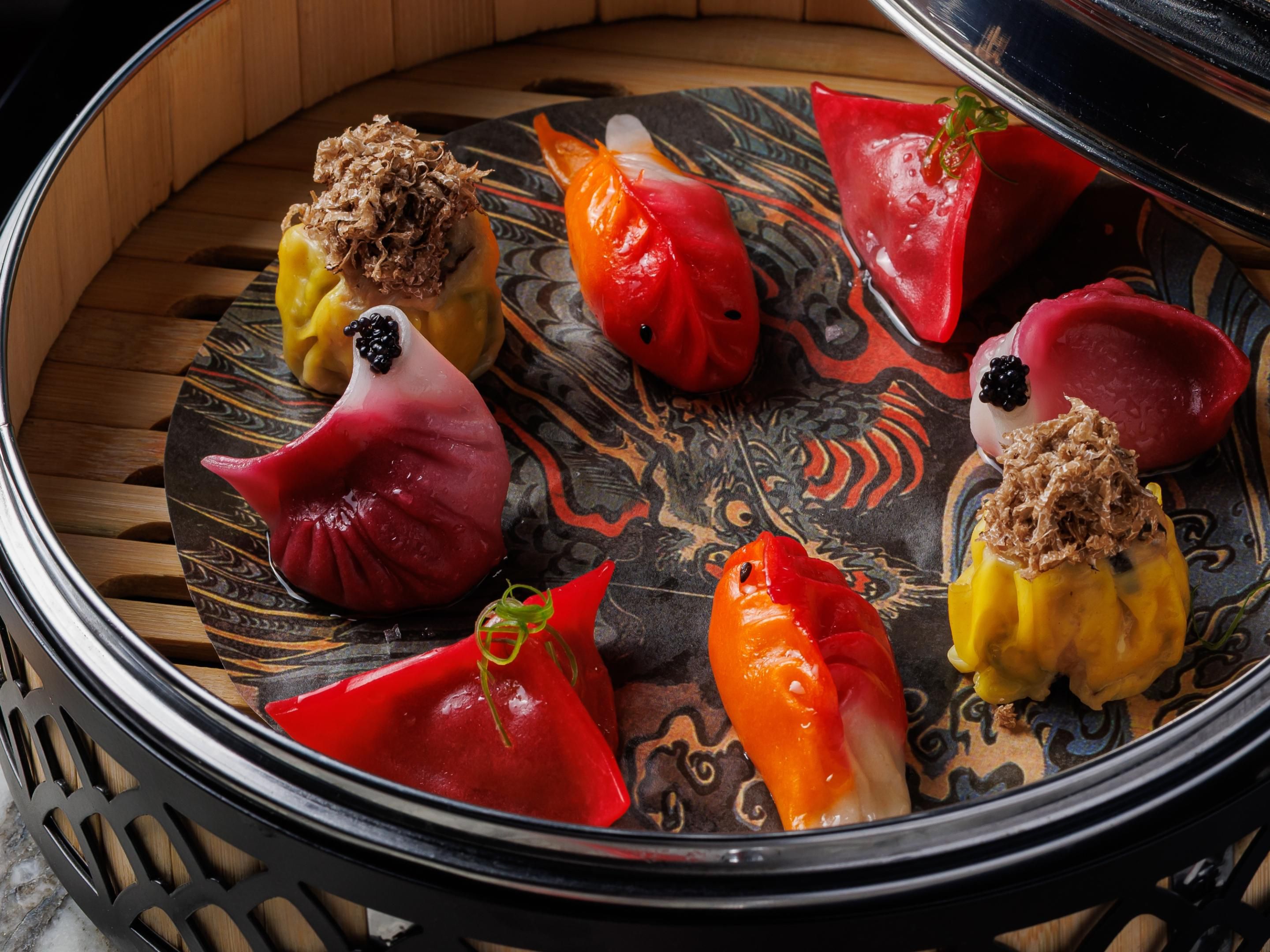 Tattu House of Dragon Dim Sum Platter