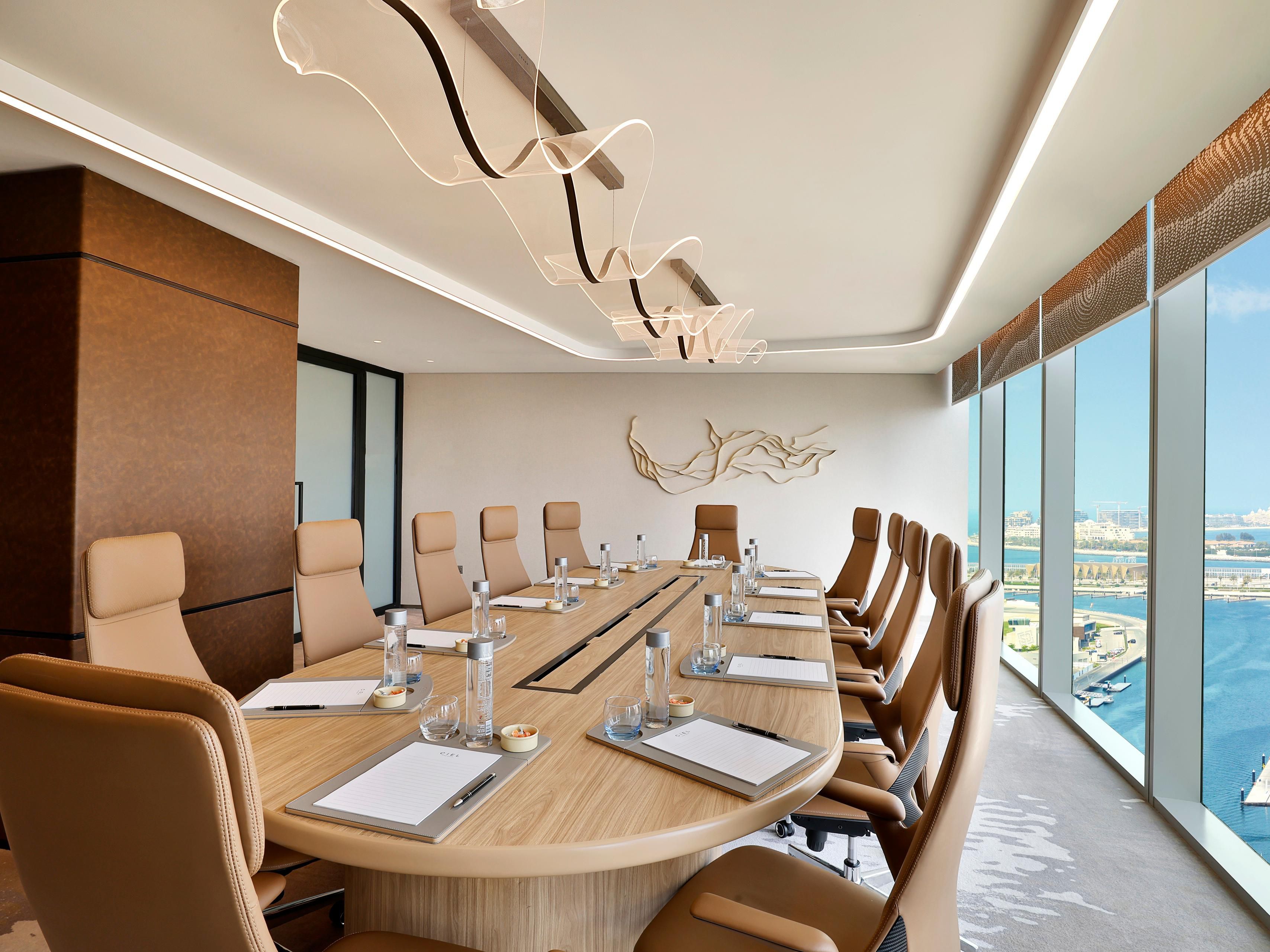 Board Room with Palm View