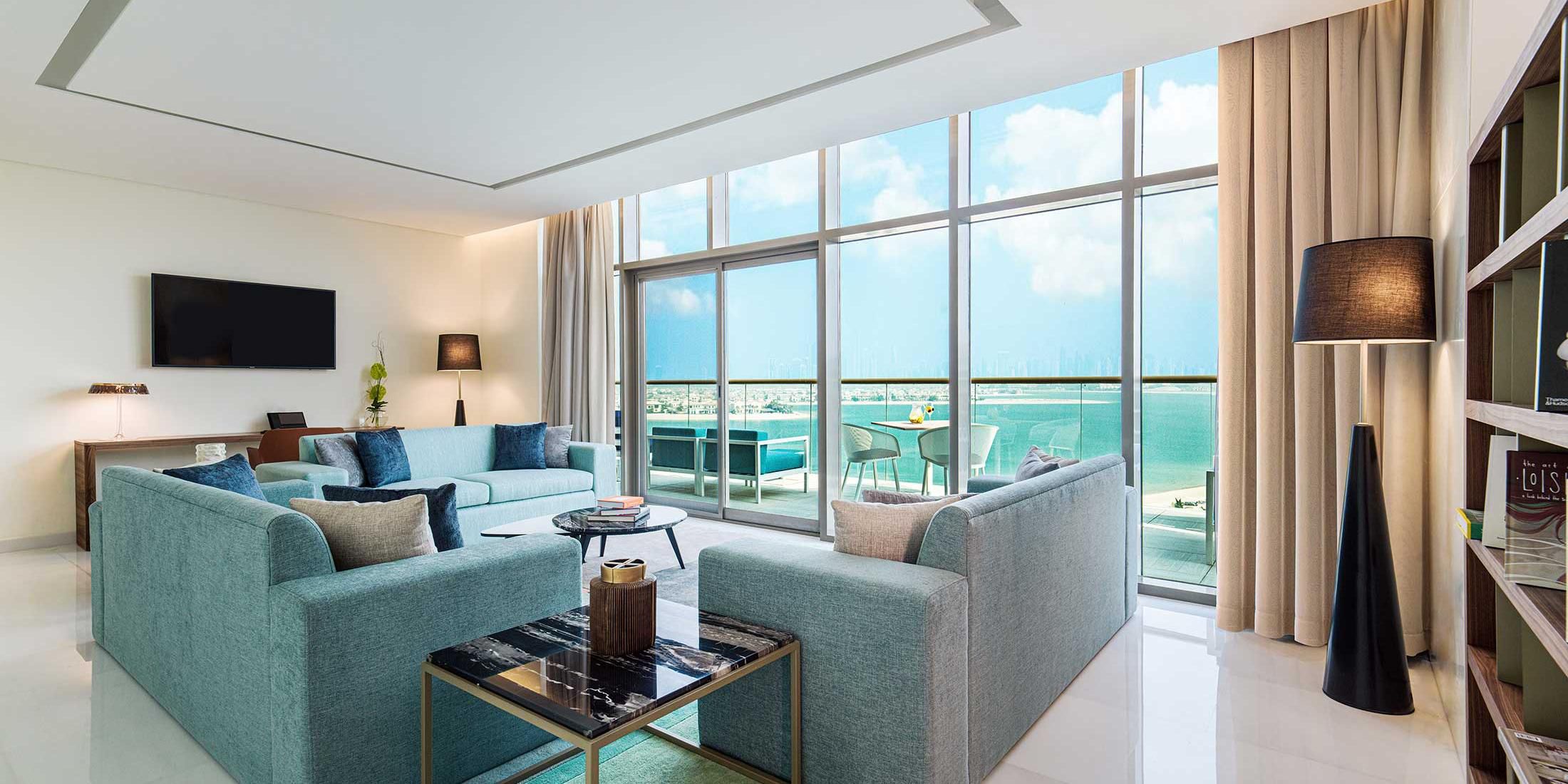 Indulge in opulence with our penthouse's elegant decor