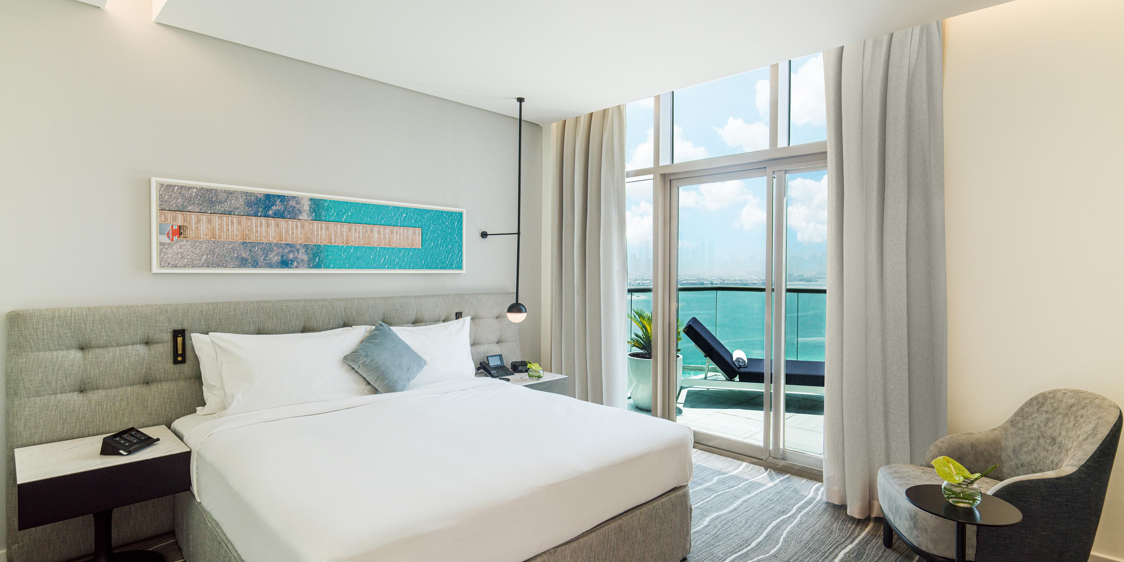 Perfect Dubai Skyline View from your Penthouse Bedroom.