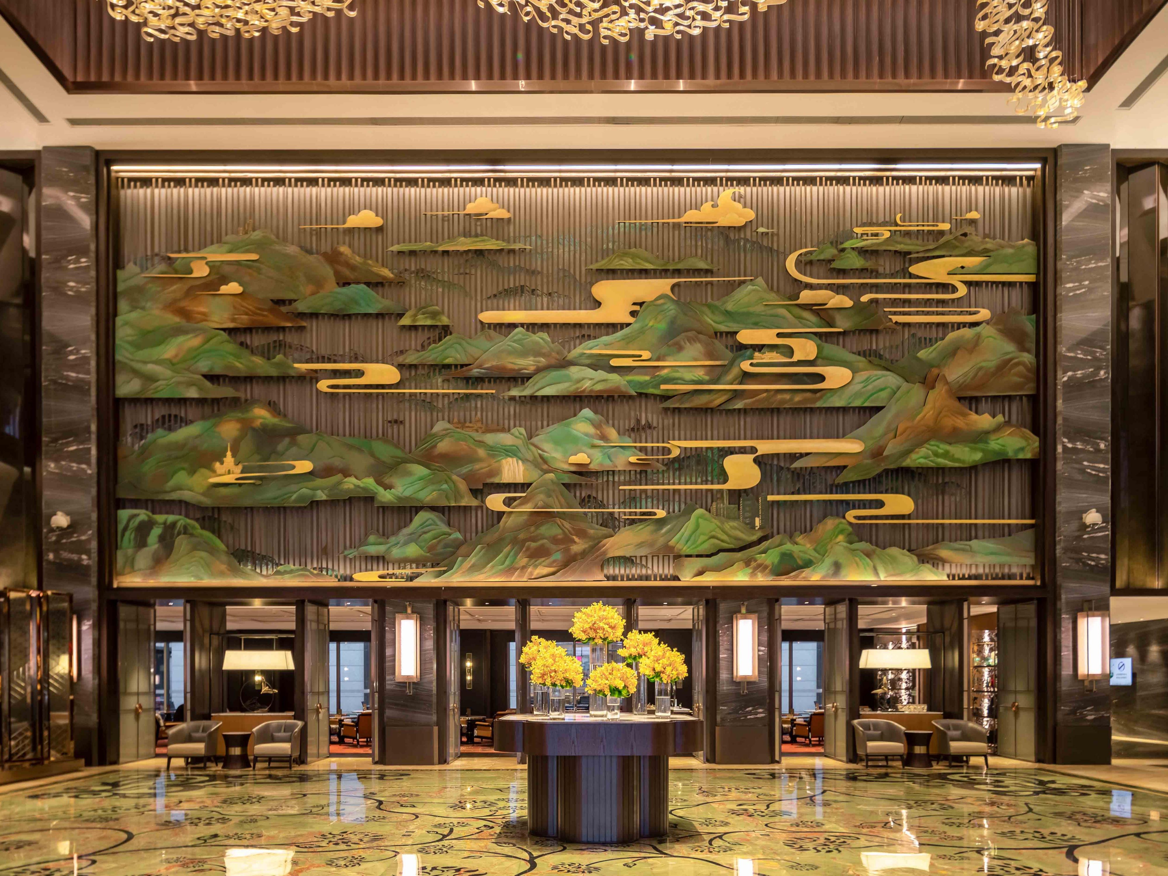 Hotel lobby