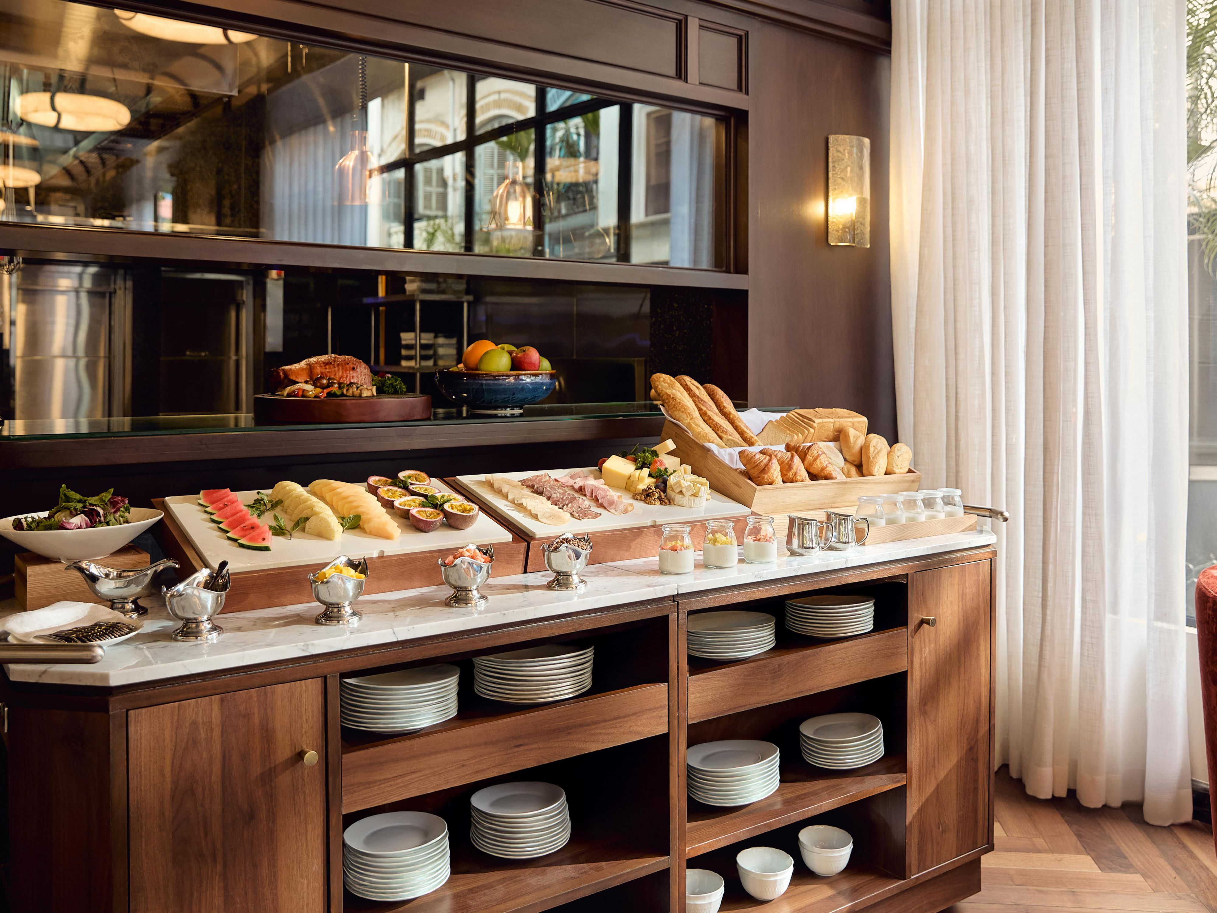 Start your day with our curated breakfast.
