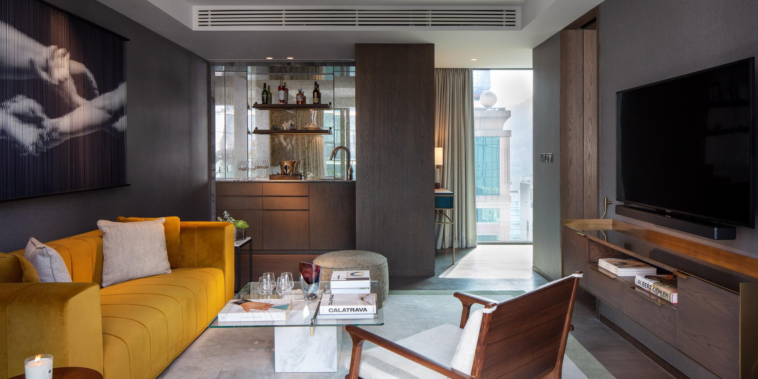 The Library Suite - Living Room