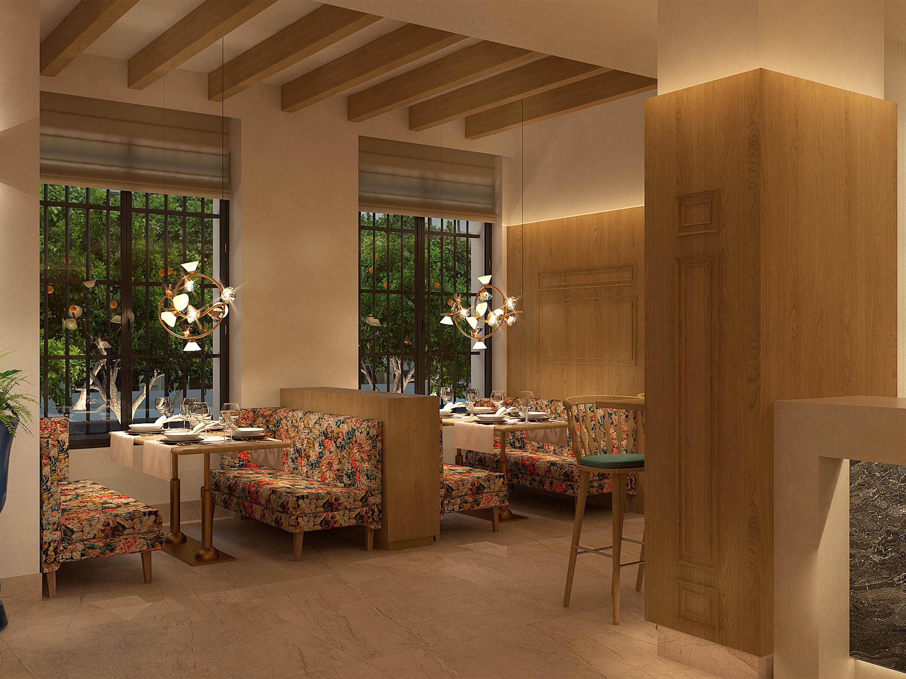 Enjoy the views from our lobby bar