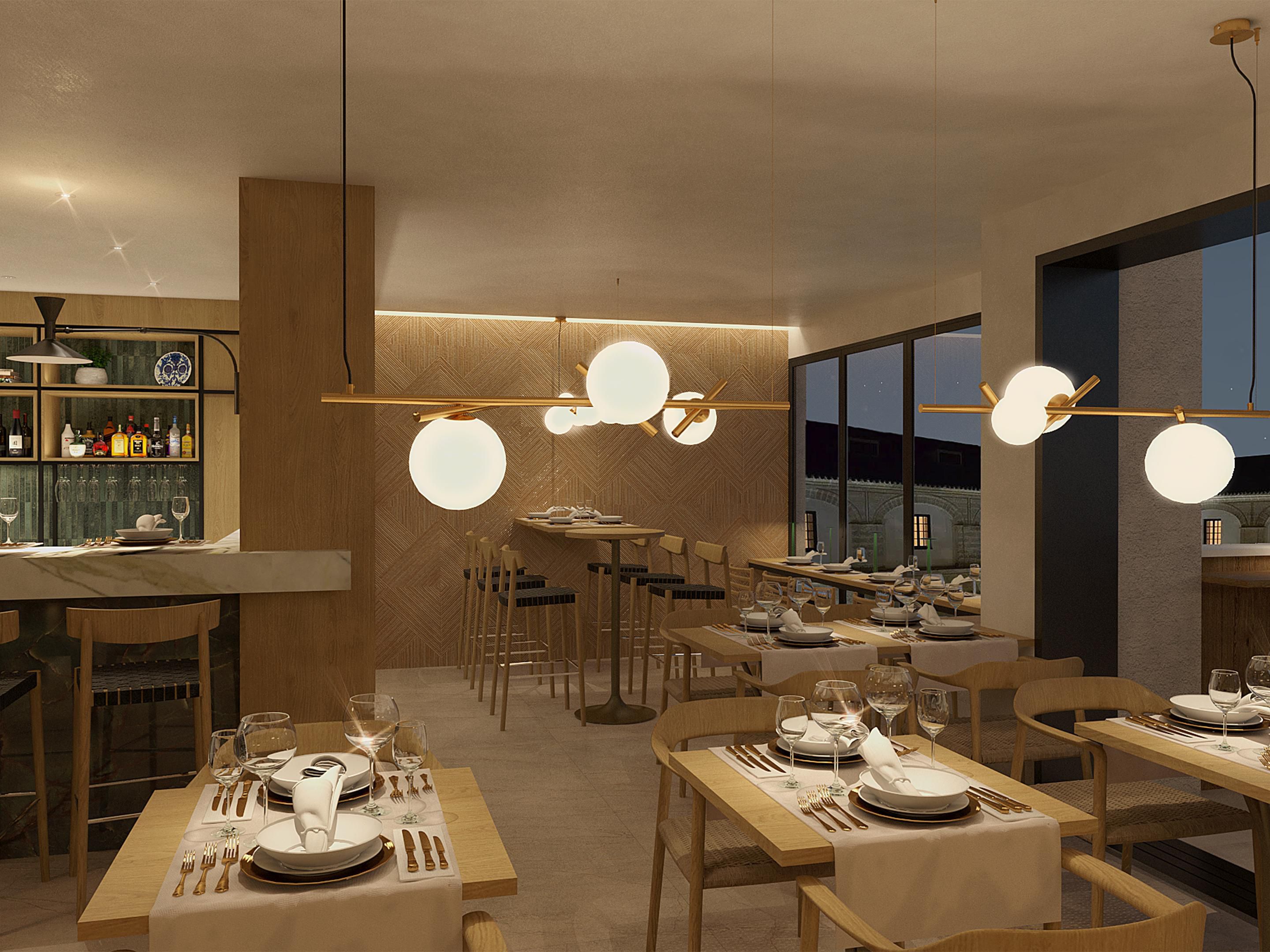 A varied buffet awaits you at our rooftop restaurant