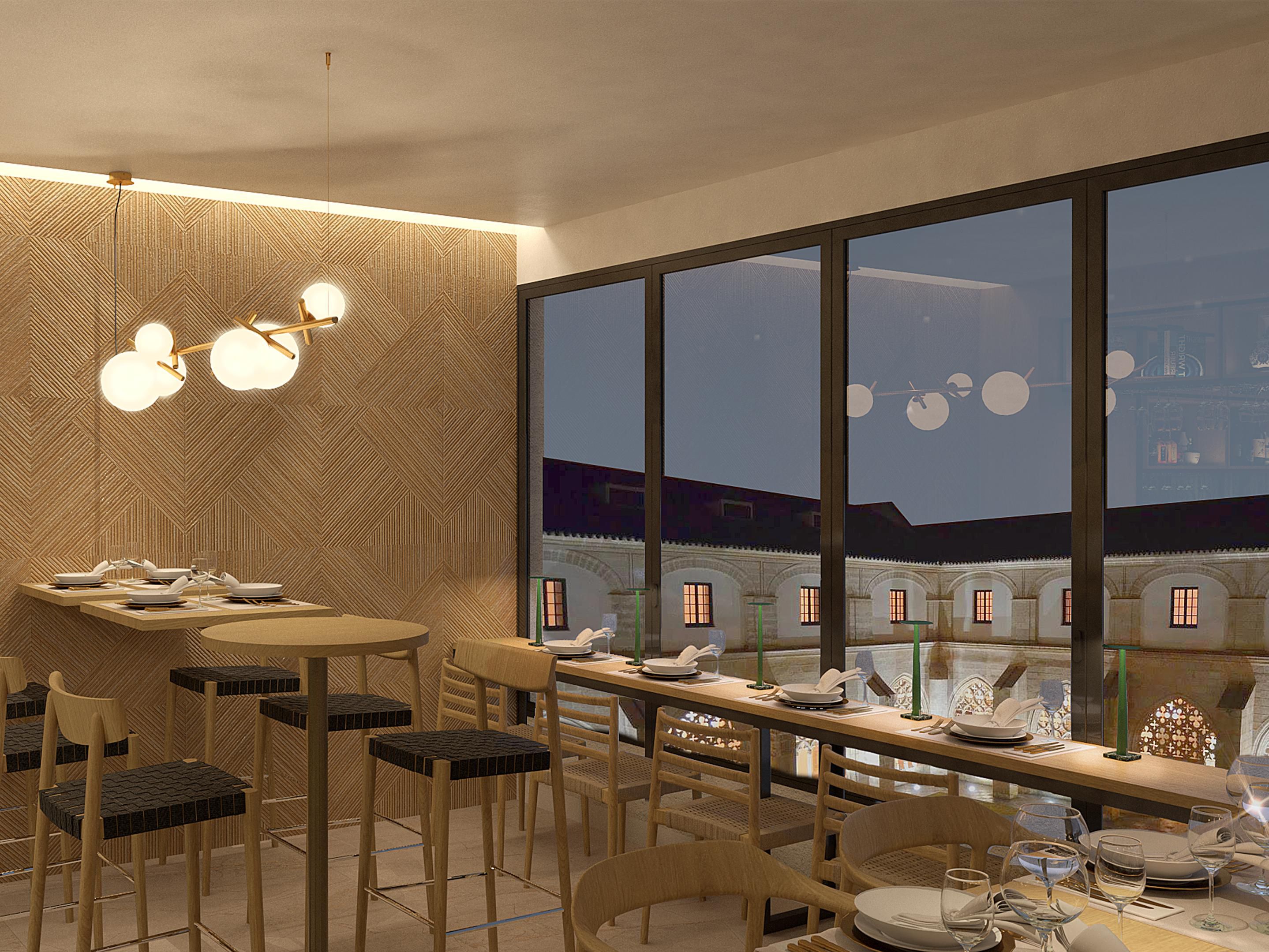 A view of the Jerez skyline from our rooftop restaurant