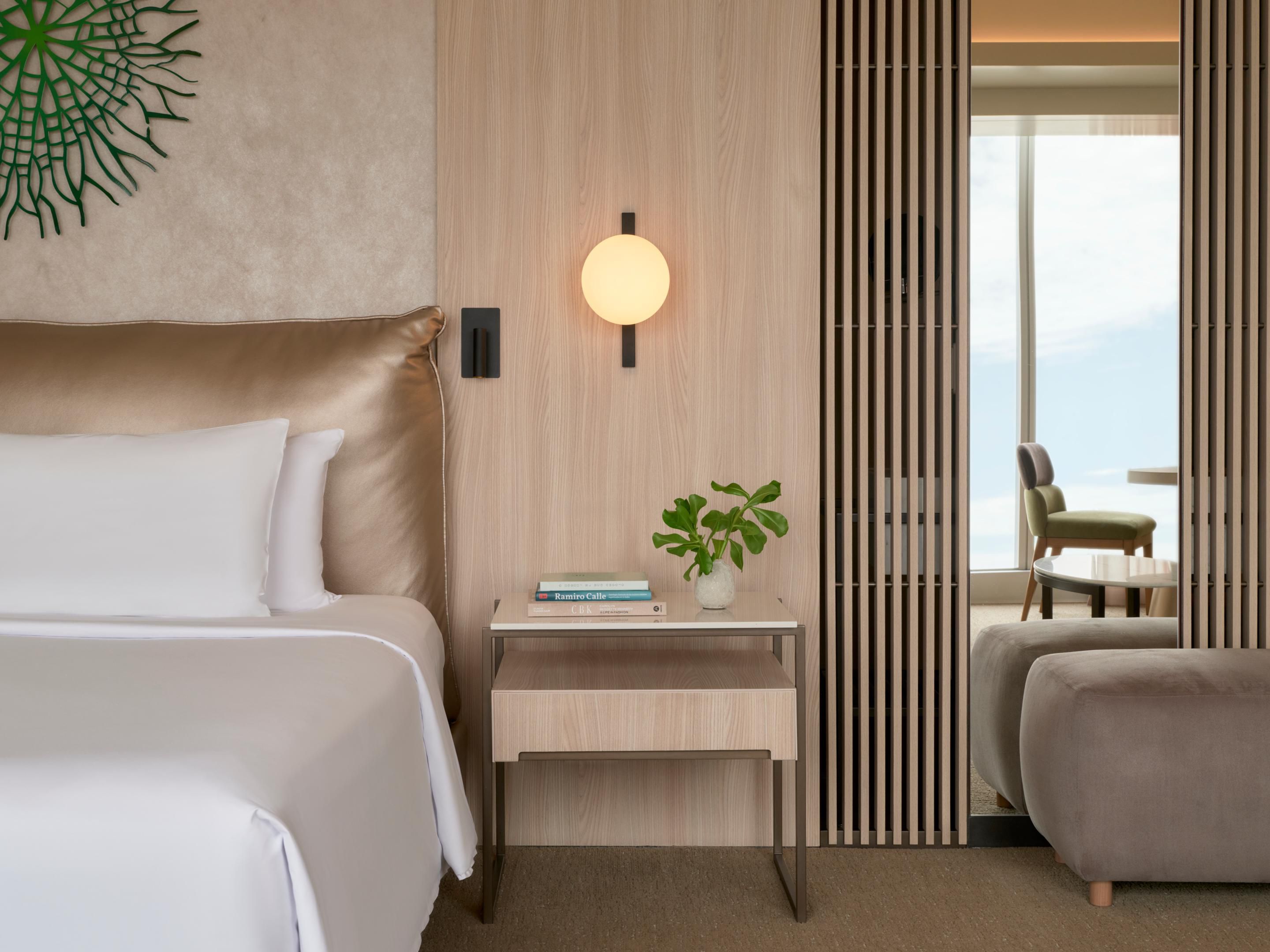Wake up to breathtaking ocean views in the Premium Sea View Room.