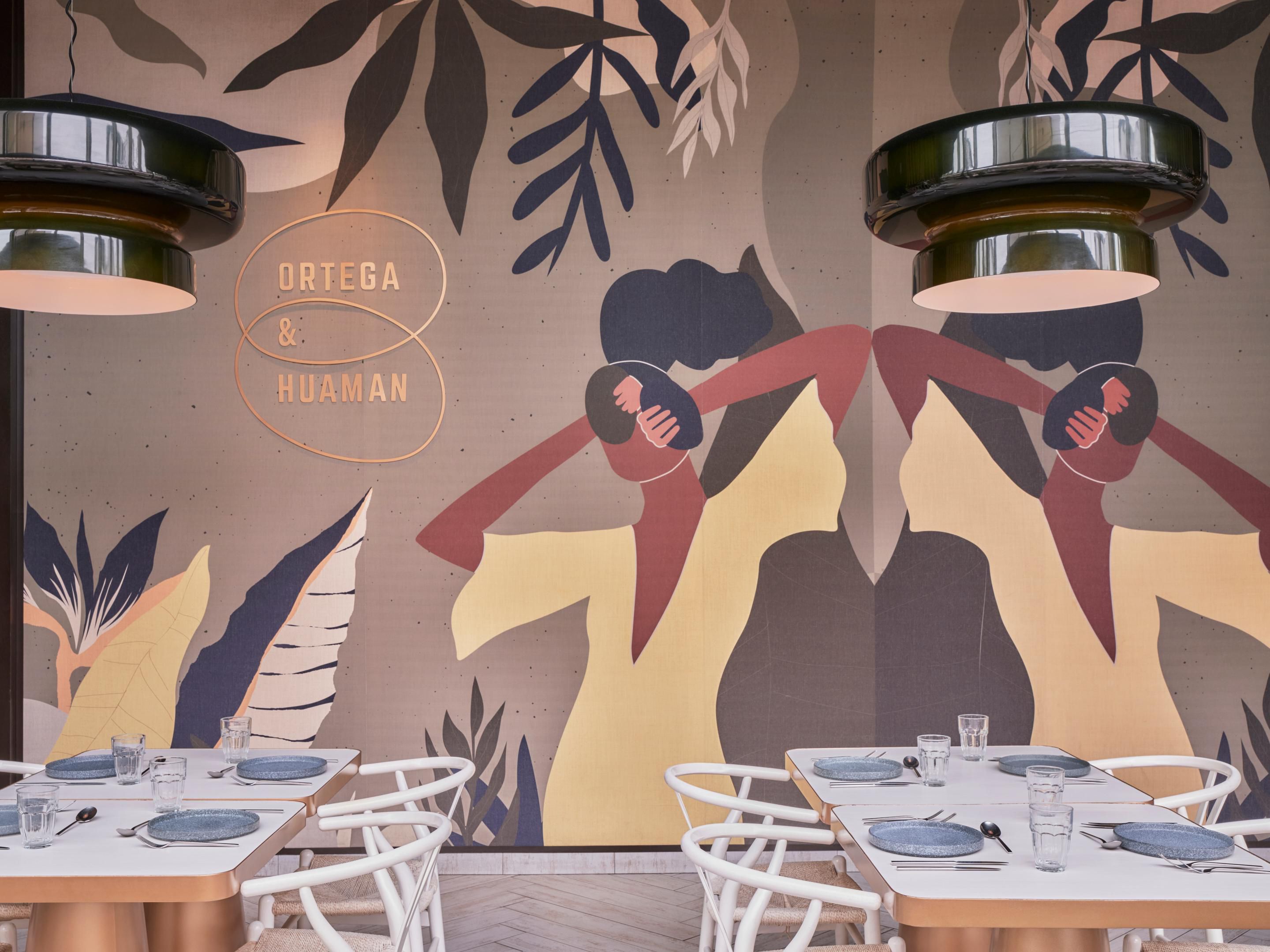 Dine at Ortega & Huamán for bold flavors in a stylish setting.