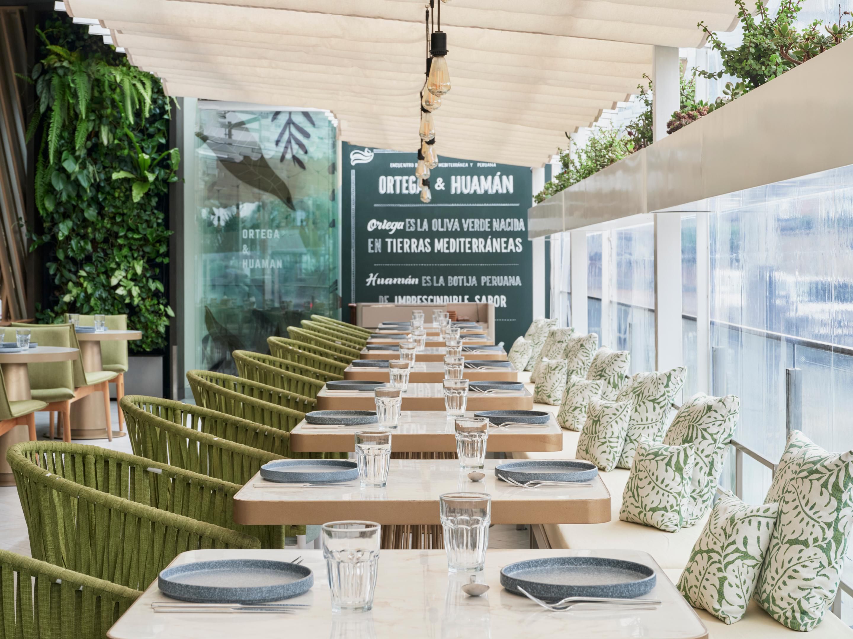 Ortega & Huamán serves fresh flavors in a chic, inviting space.