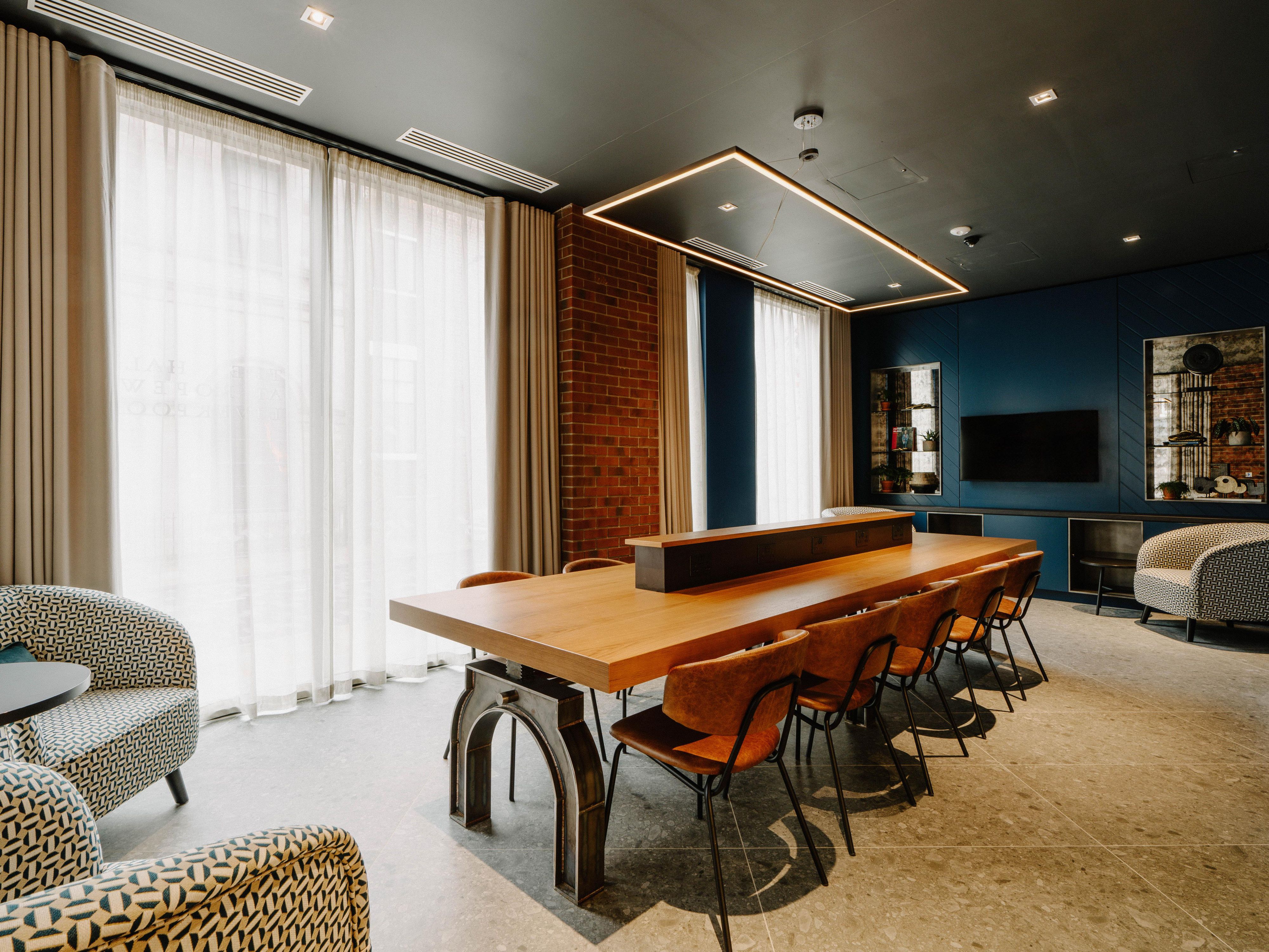 The Halyard Hub is a bright and modern working space