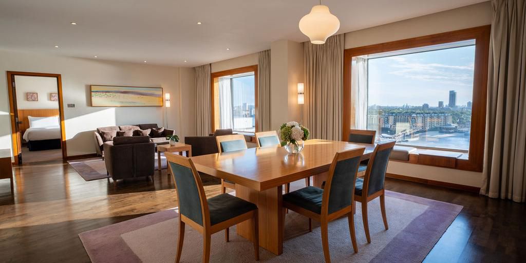 Enjoy suite living with River Thames views in London