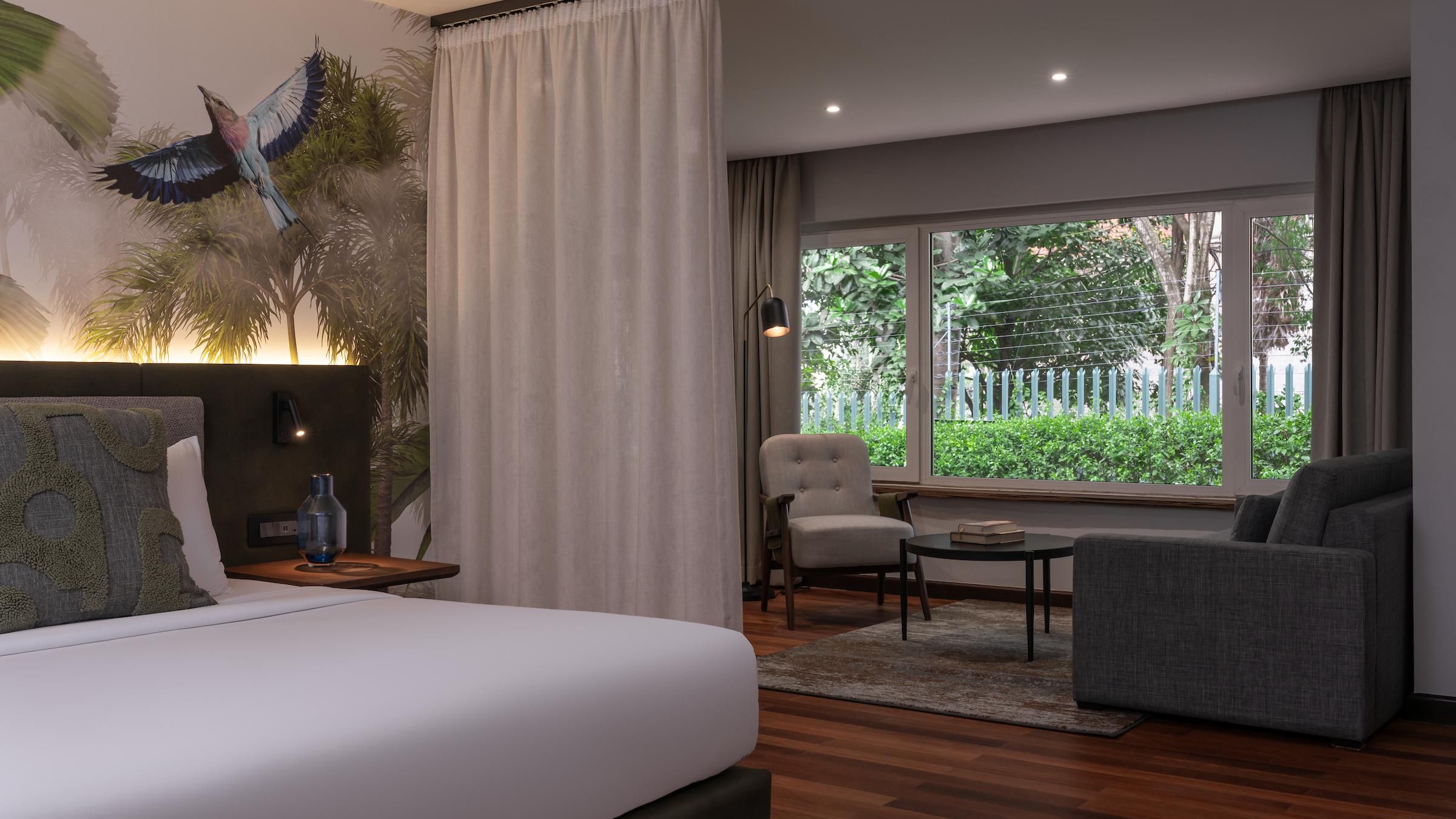 Space to gather with garden views