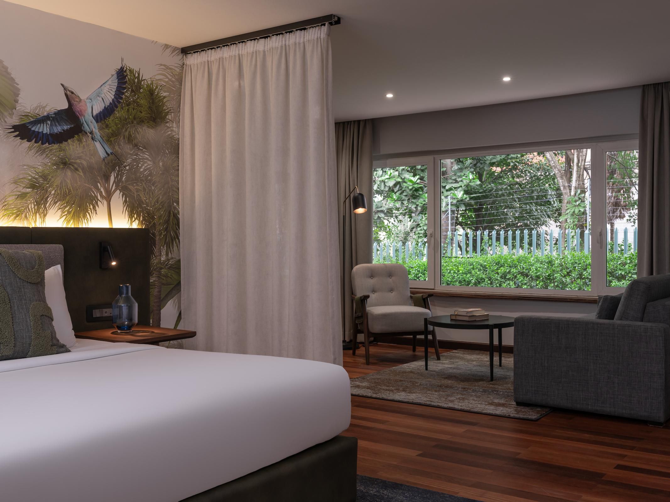 Space to gather with garden views