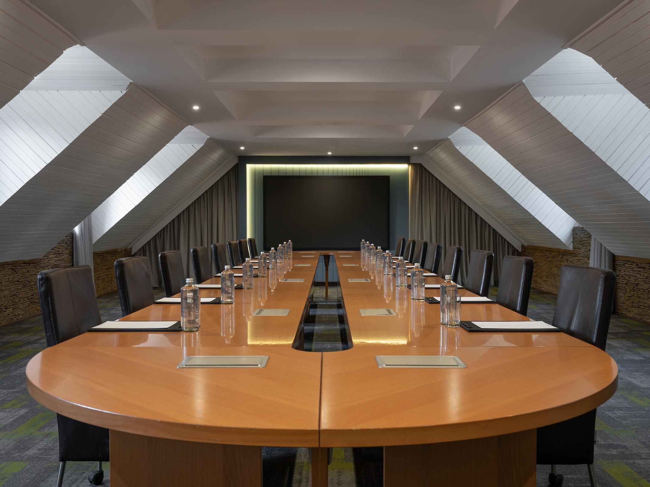 Private meetings in an elevated setting