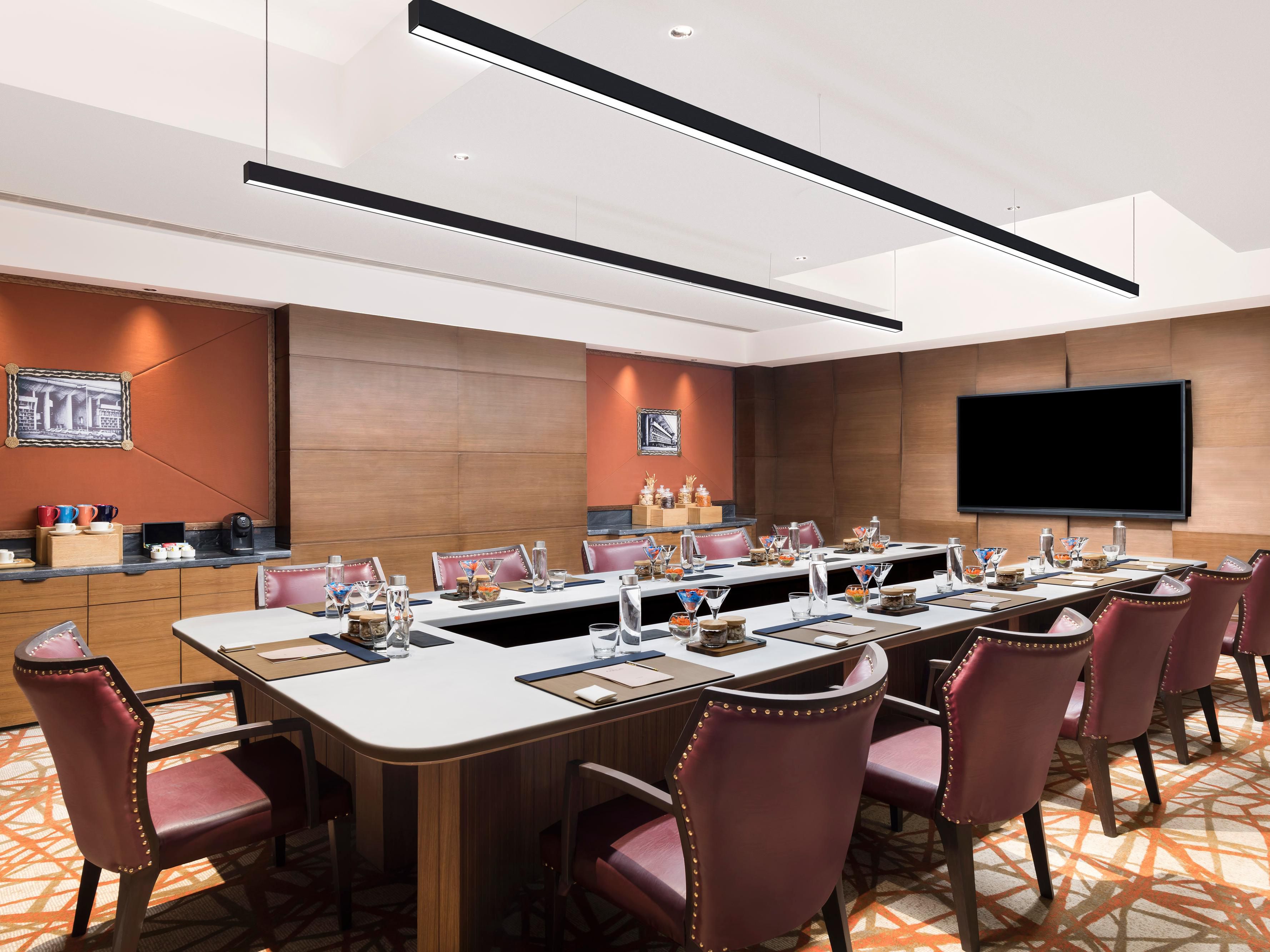 Align your vision inside Viceroy I at our hotel in Panchkula