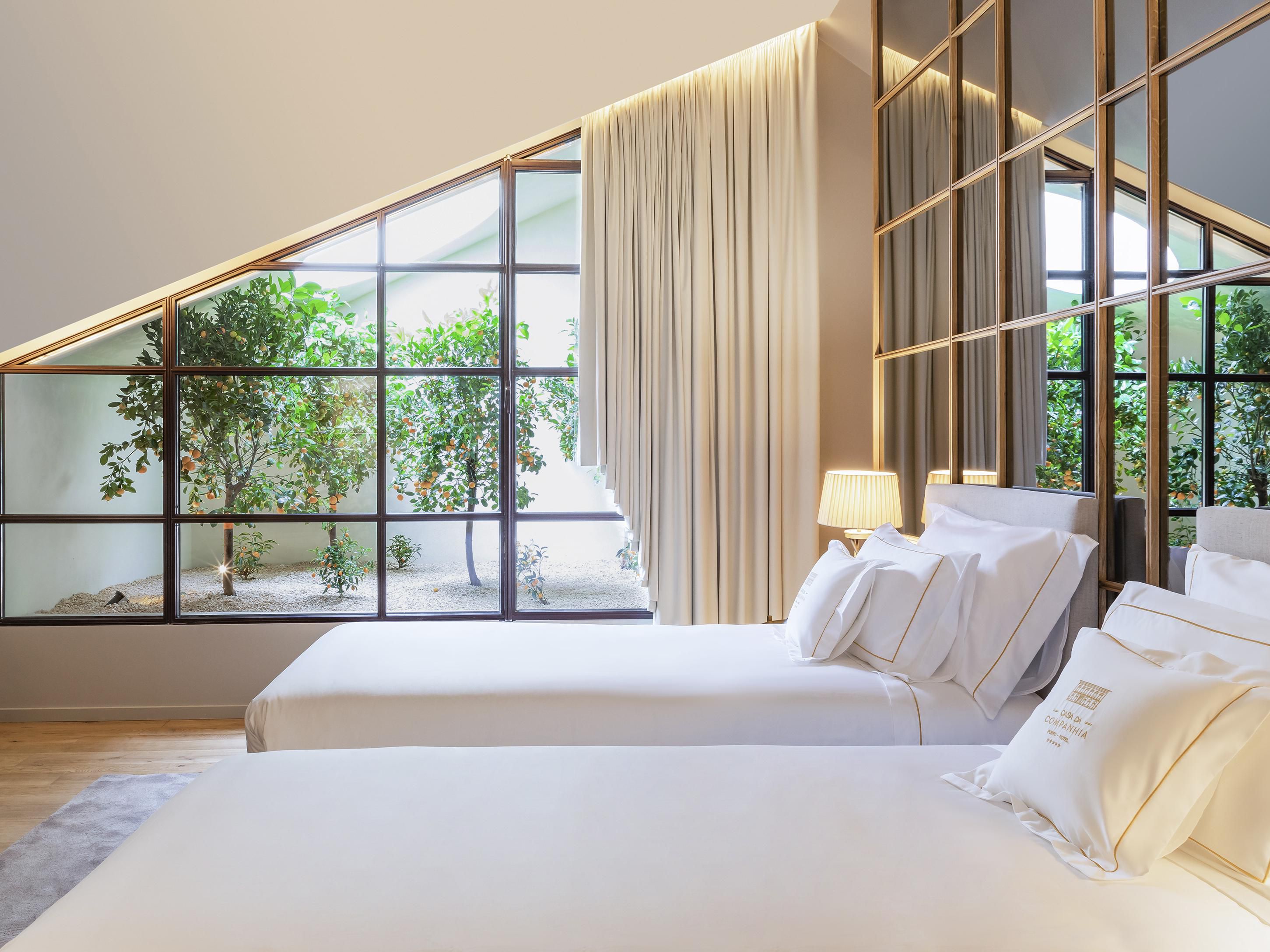 Tranquil luxury with a garden view for ultimate relaxation