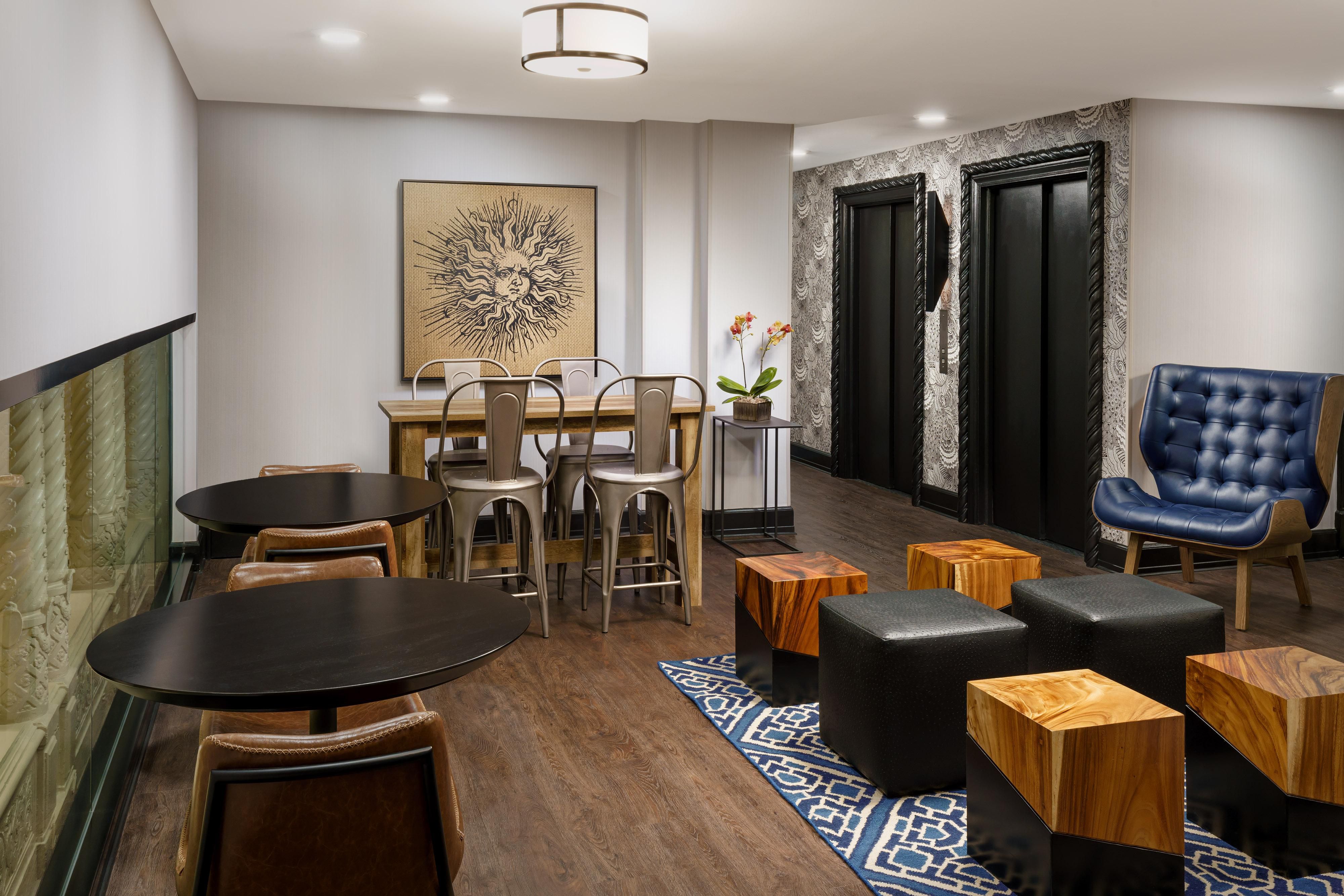 Pre-function meeting space