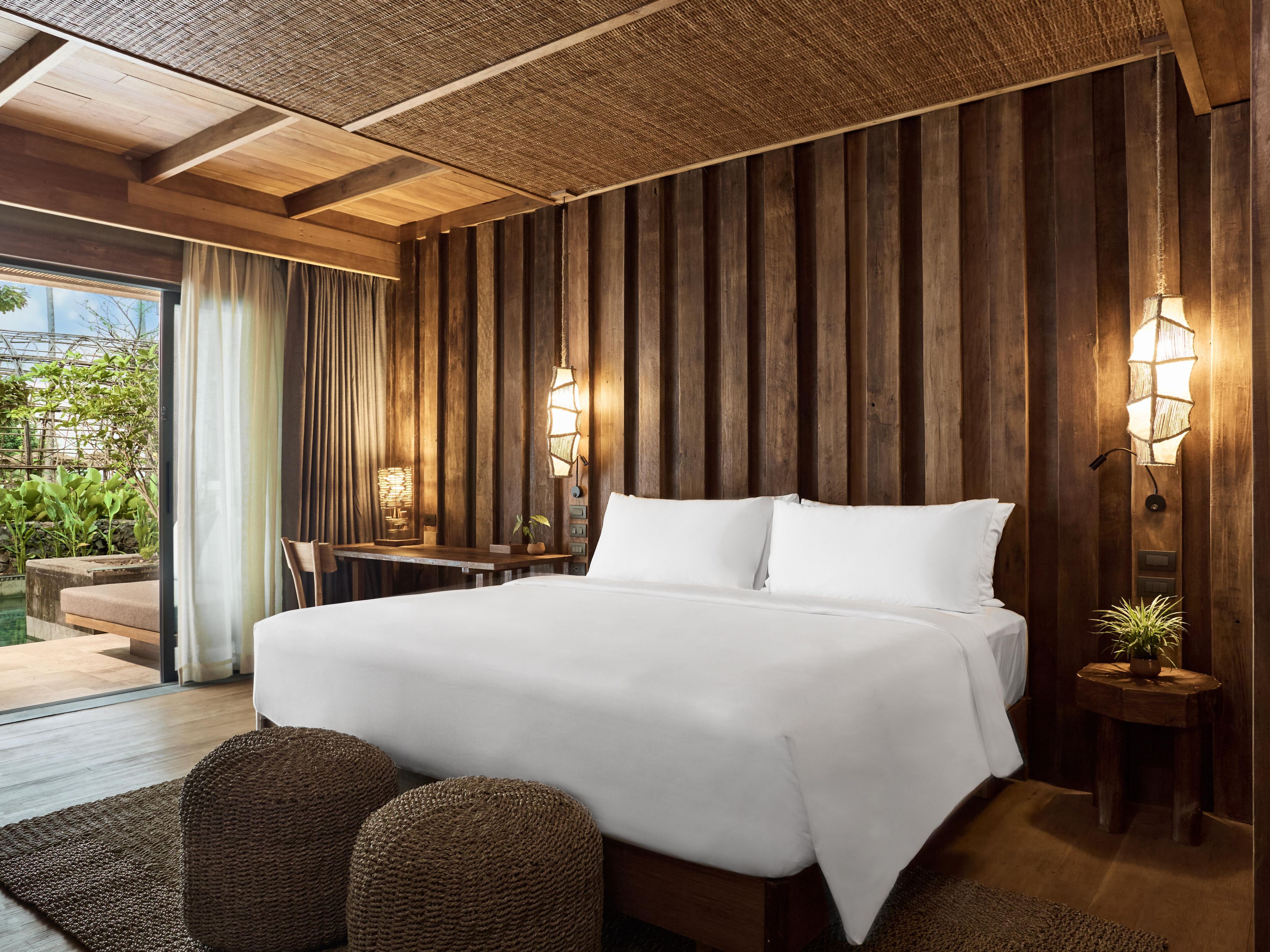 Enjoy direct entry to the pool from our spacious Premium room