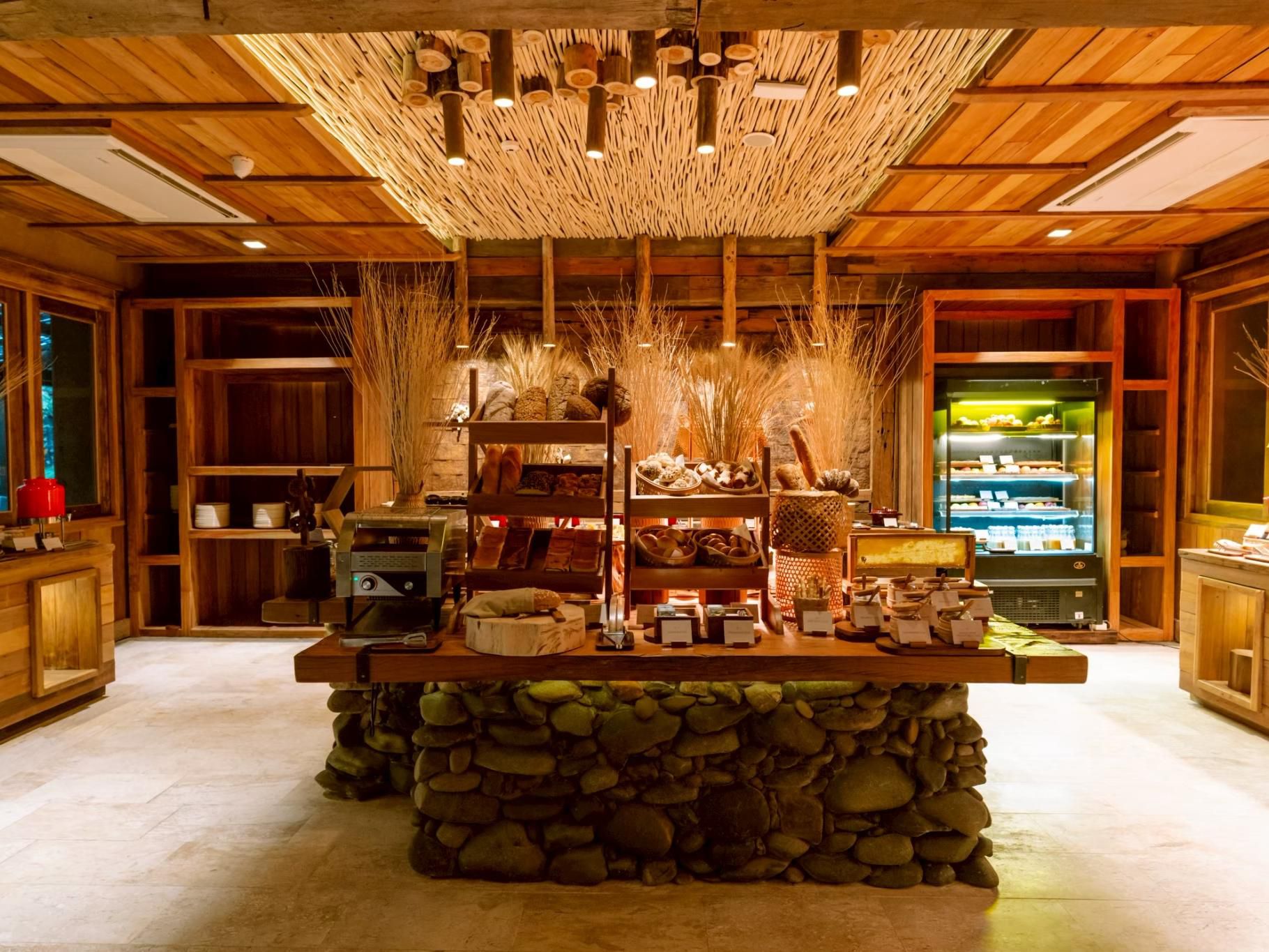 Enjoy the buffet breakfast spread at D_Primitive