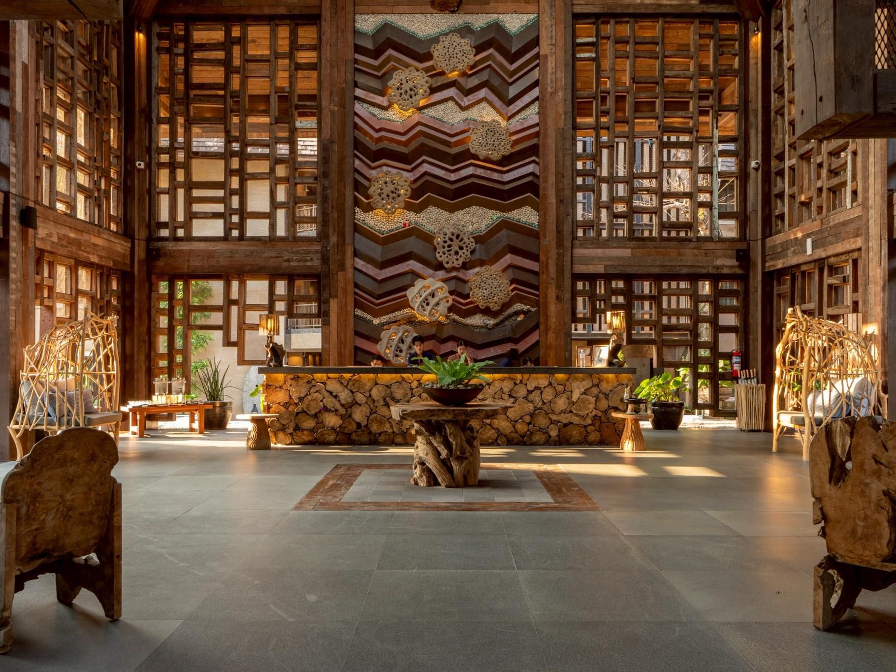 Hotel lobby