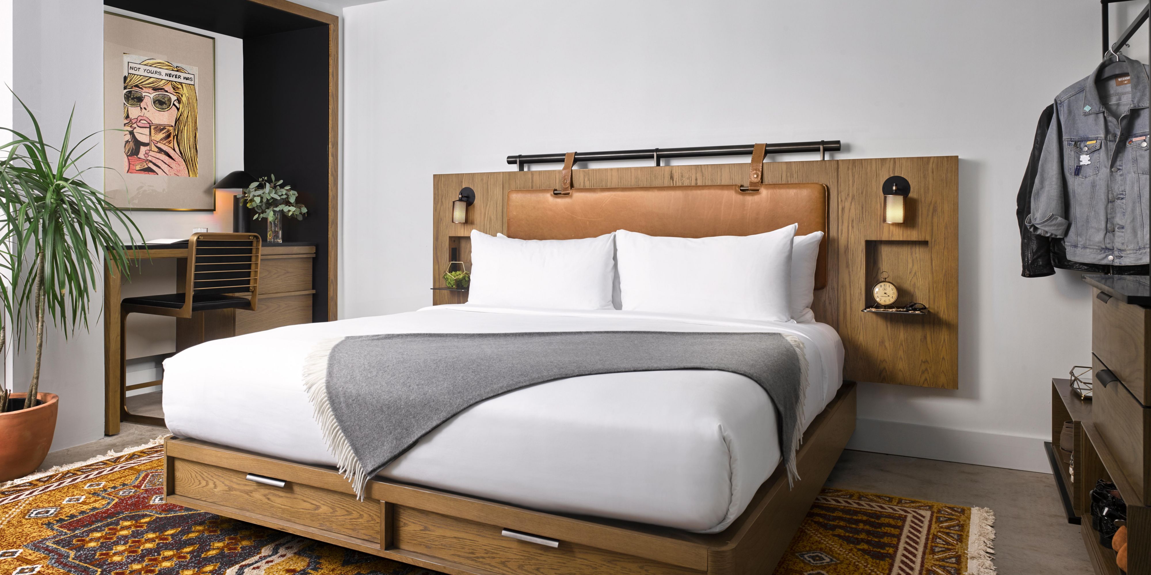 Snuggle up for a great night of sleep at our DC hotel.