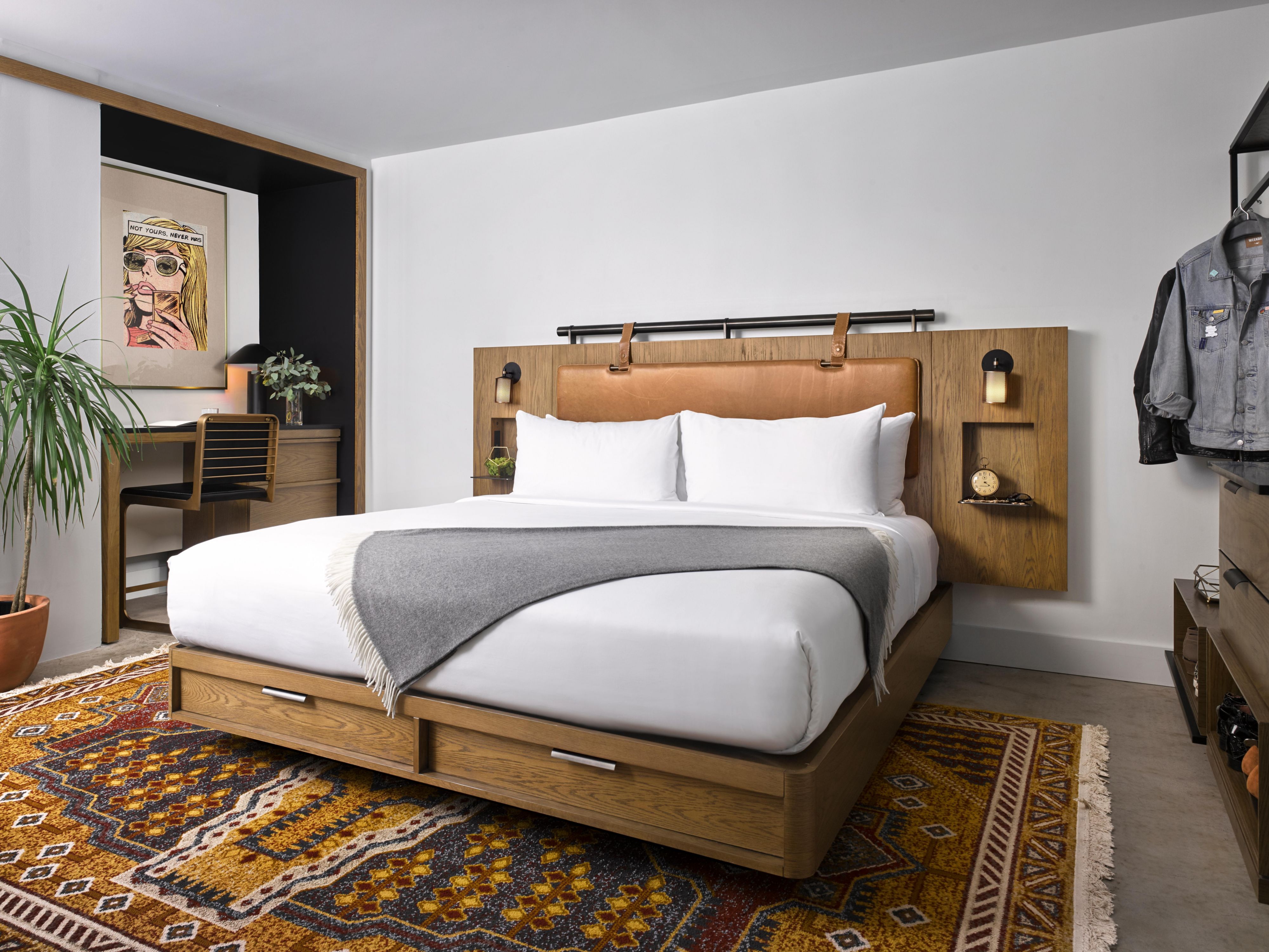 Snuggle up for a great night of sleep at our DC hotel.