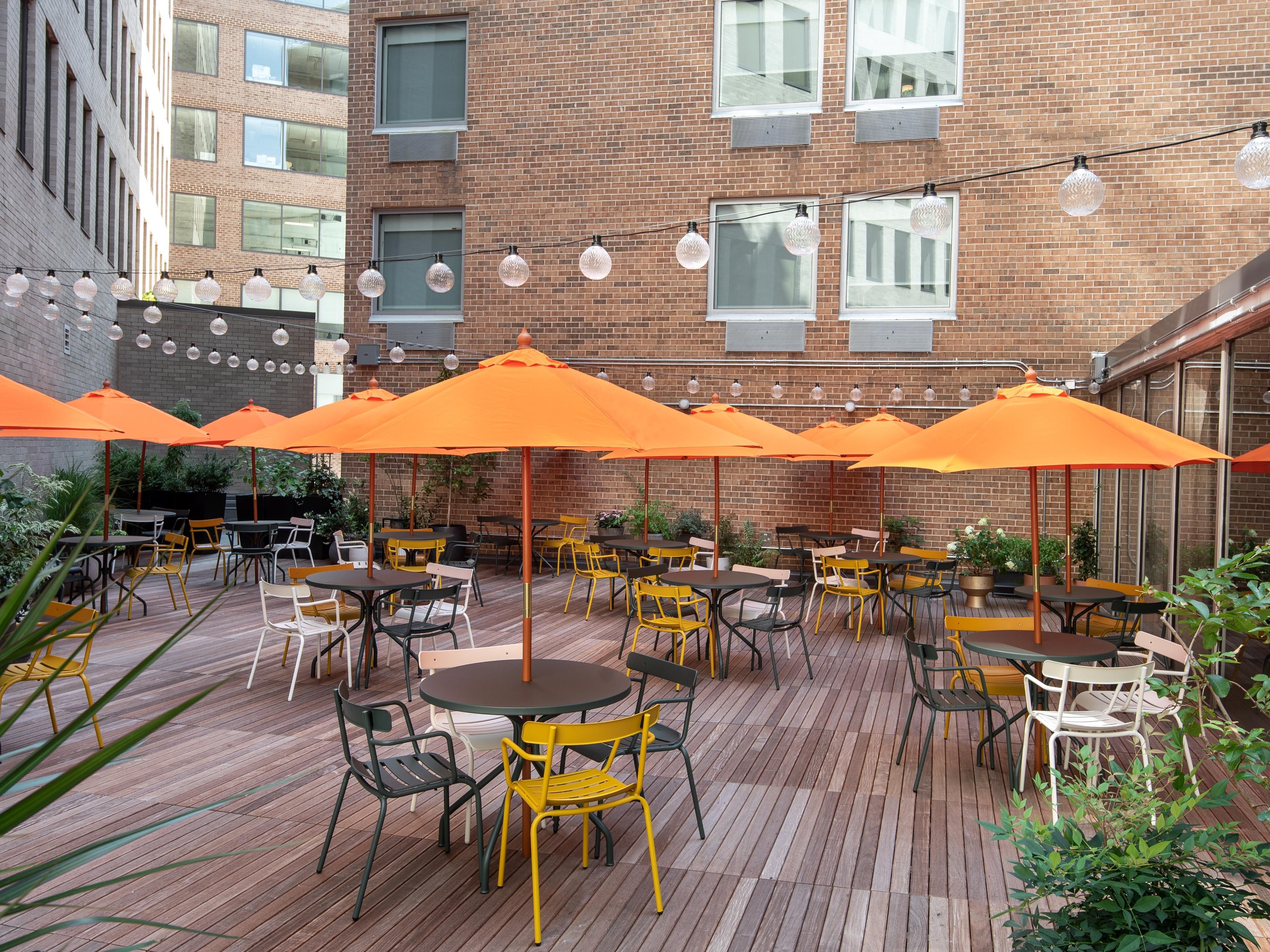 Relax in our inner courtyard whilst visiting DC.
