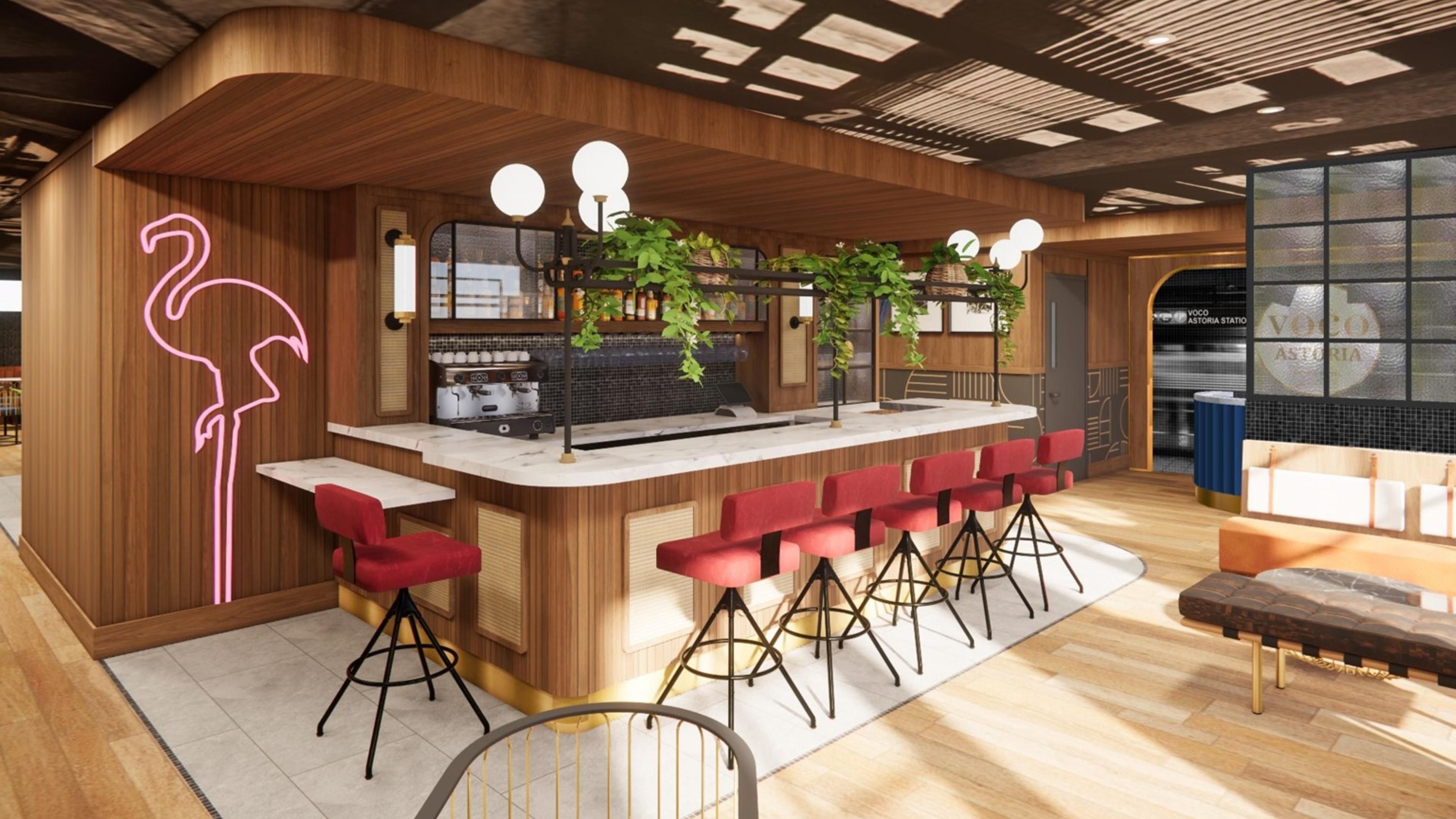 Relax morning or evening with drinks in our stylish lounge space.