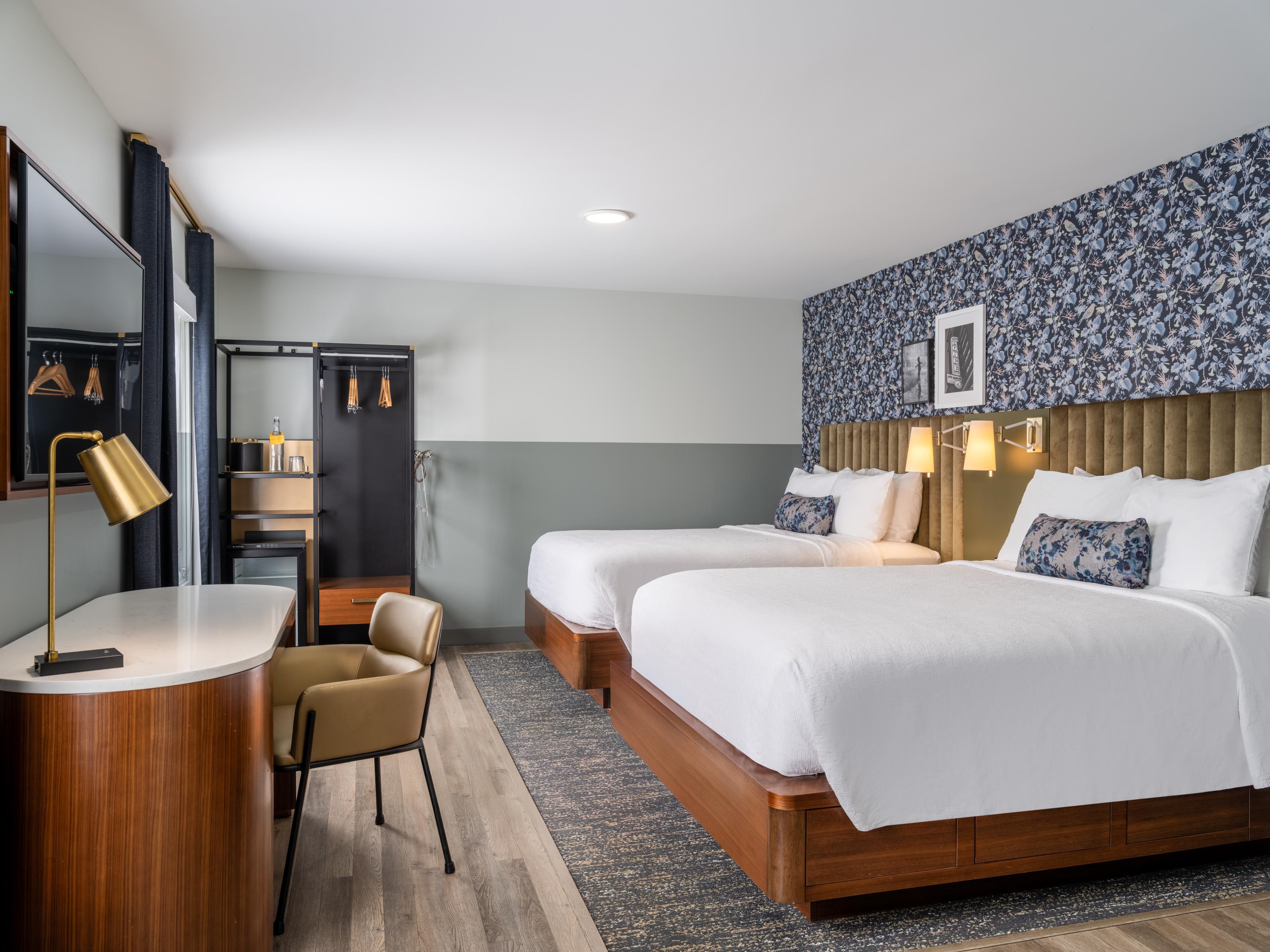 Settle into a space that meets your travel needs with ease.