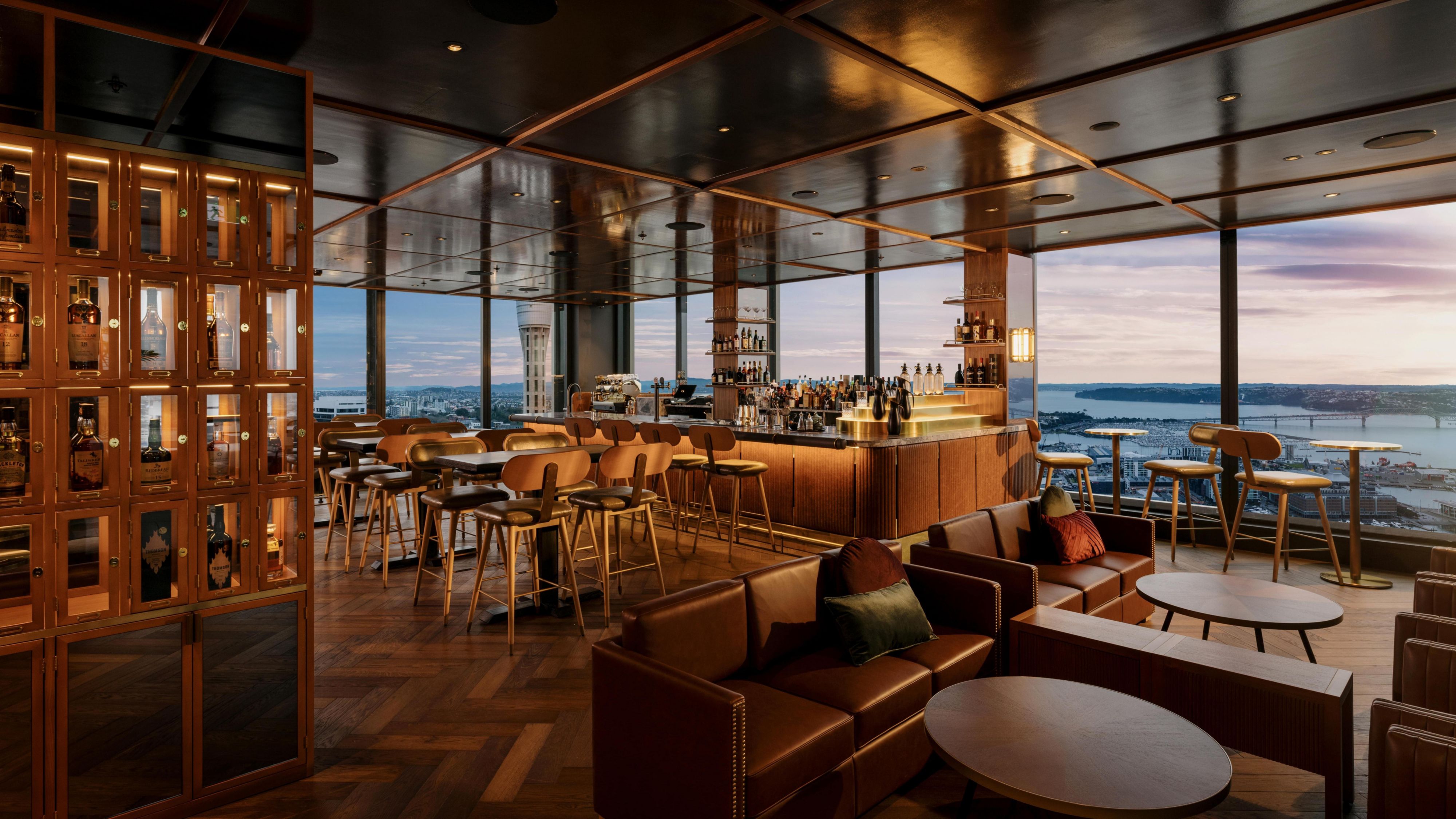 World-class drinks and uninterrupted views of Auckland
