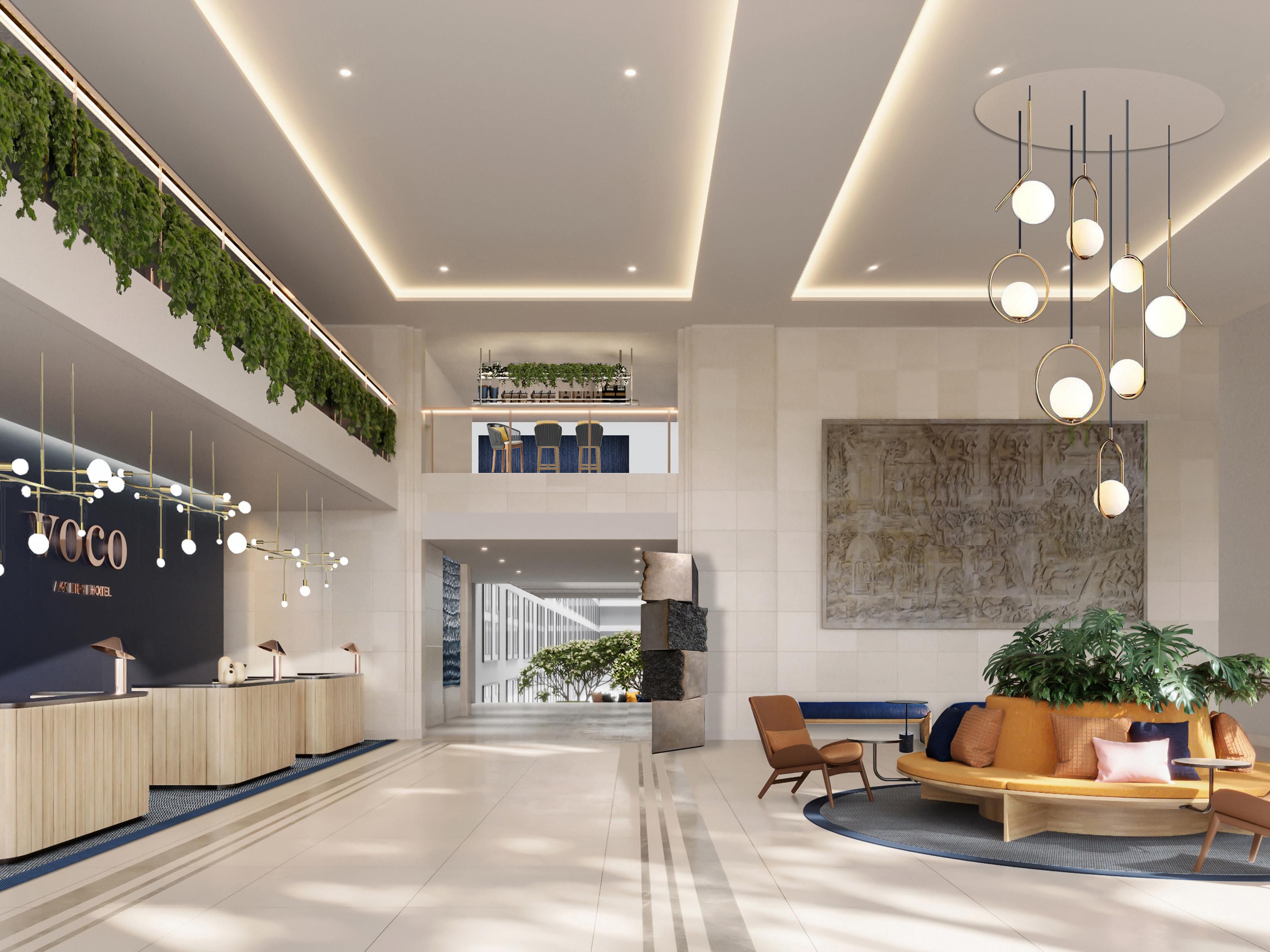 Brand-new hotel with modern comforts