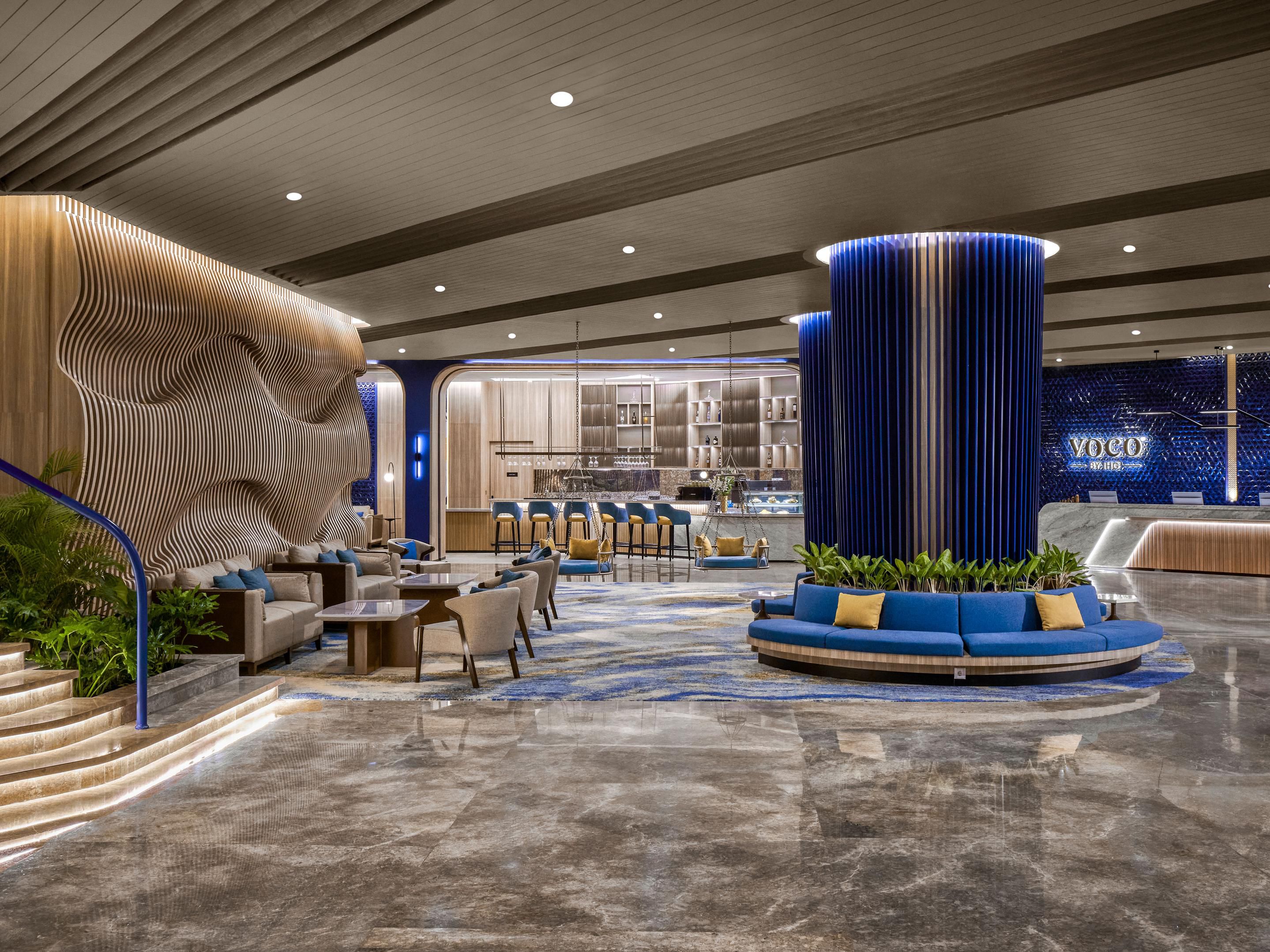 Moderne, zeitgemäße Lobby