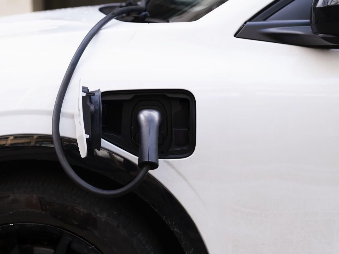 An electronic vehicle charging