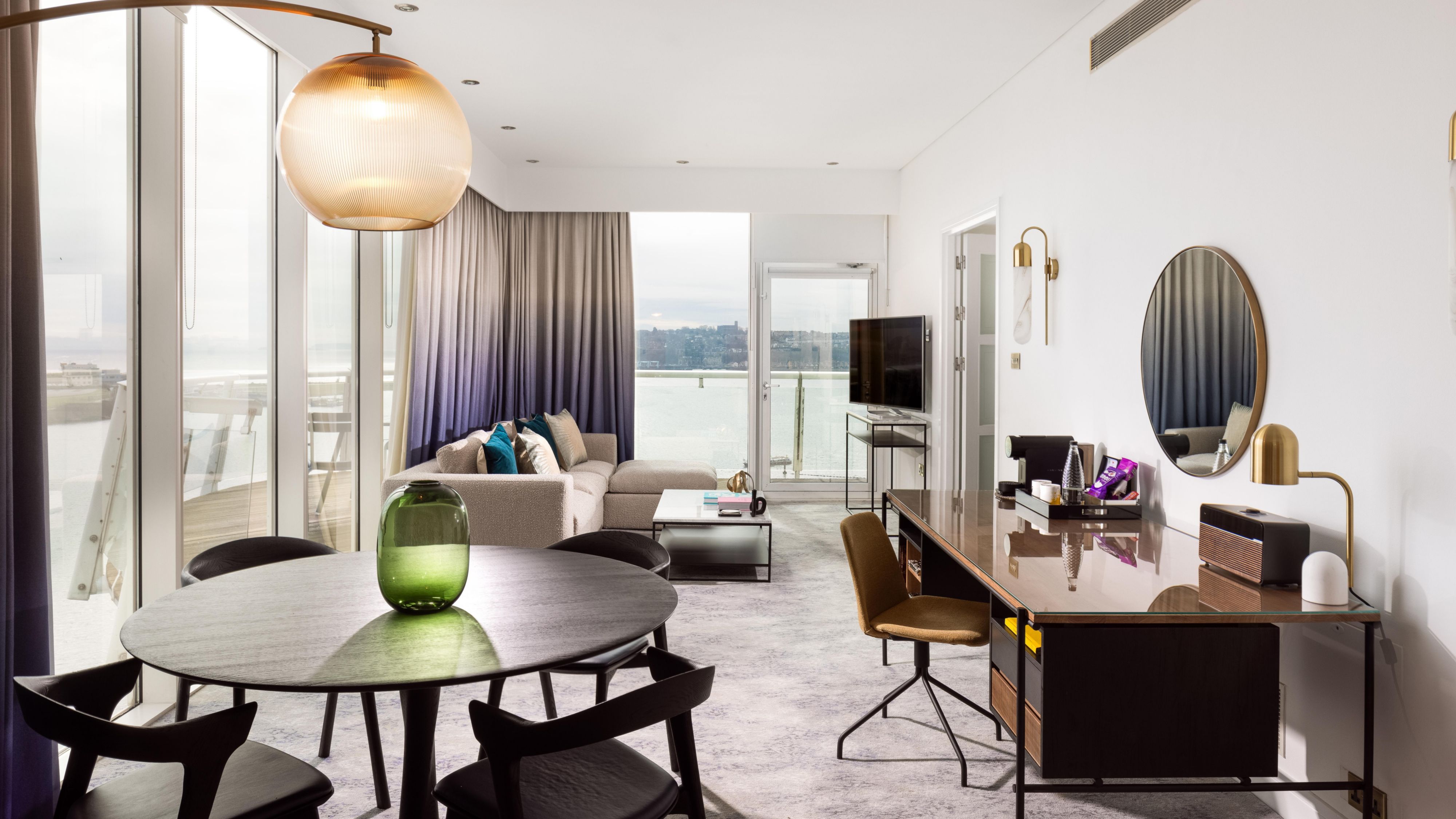 Living room with a view