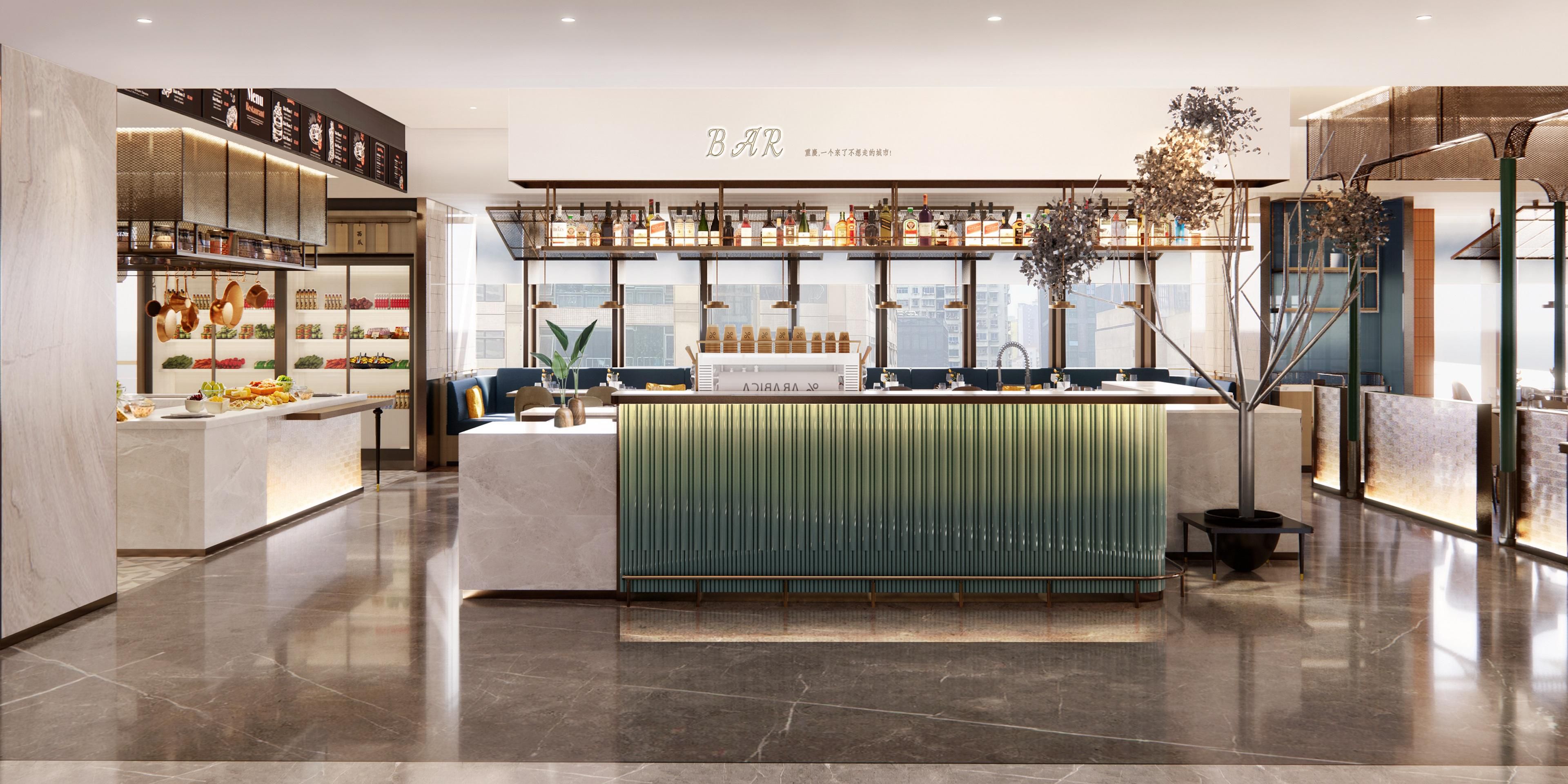 The Lobby Lounge is an elegant and comfortable place to relax and enjoy a cup of tea or espresso.
When night falls, the lounge is filled with dynamic rhythms and romantic melodies, while bartenders create special wines to suit your tastes.