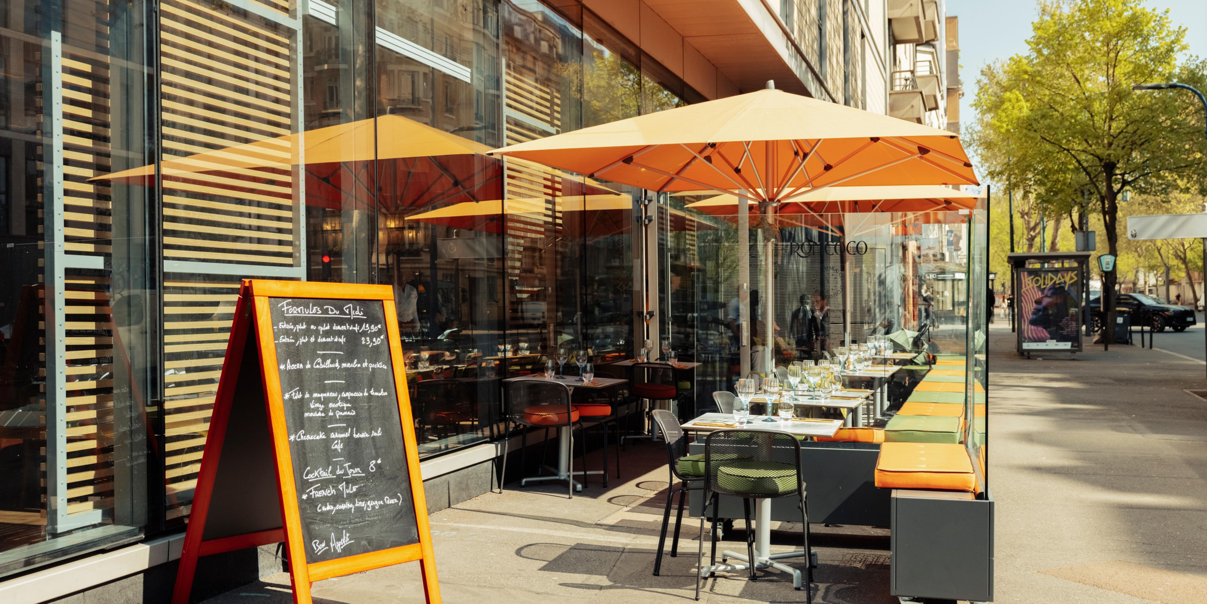 Romcoco Terrace is now open, offering all-day dining from 12 PM to 10 PM. Guests can enjoy a relaxed atmosphere on the open-air terrace outside the hotel or in the sheltered internal terrace beside the Wasabi conservatory. As the warm weather arrives, the terrace will be the perfect spot to dine outdoors and savour the new season.