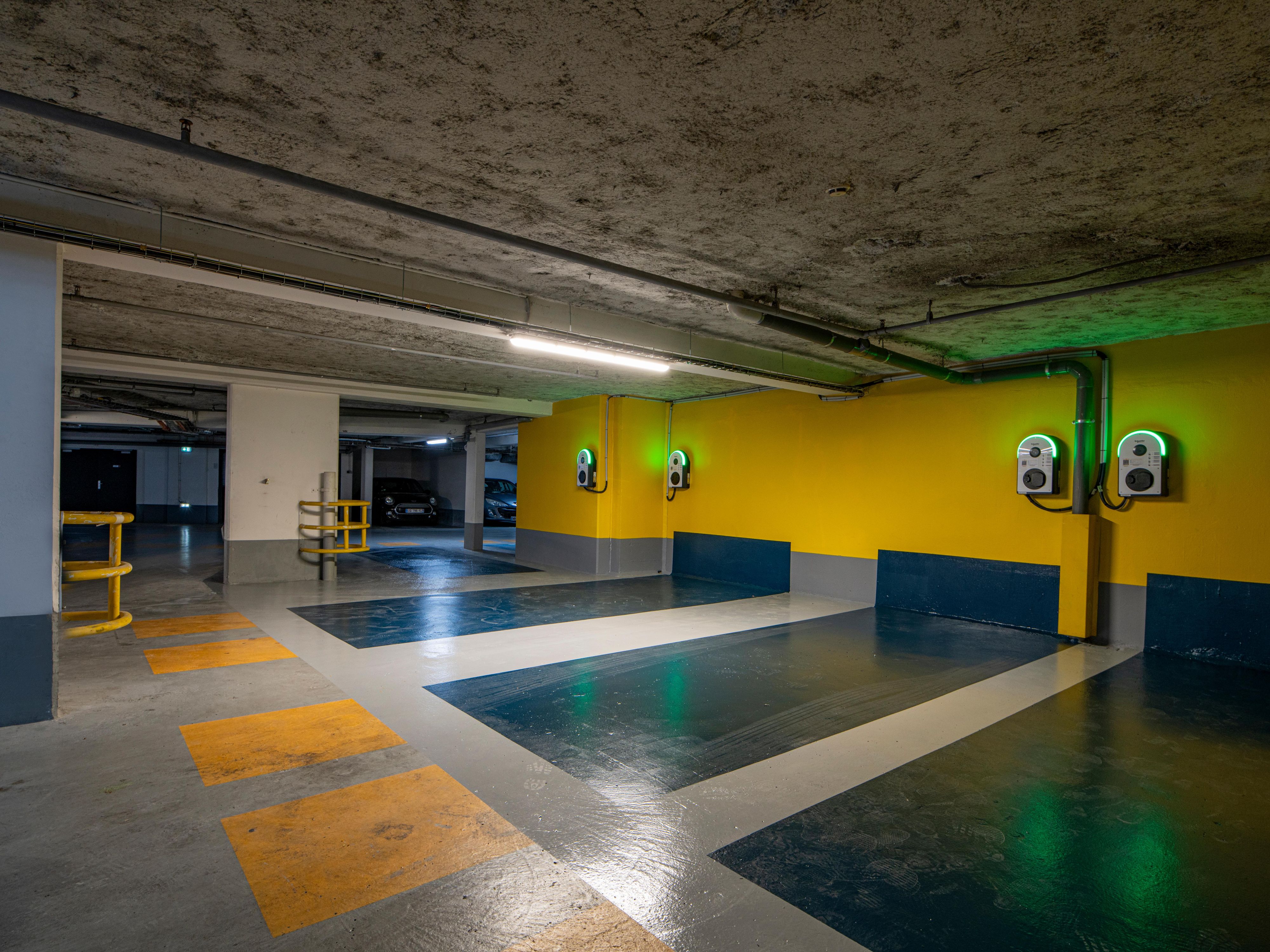 Enjoy a stress-free stay at our Paris hotel with 24/7 convenient parking solutions. Our secure underground parking facility boasts 62 spaces, including four for electric vehicles. EV owners can download Time2plug, scan the QR code, and charge anytime. Say goodbye to parking worries and hello to Paris!