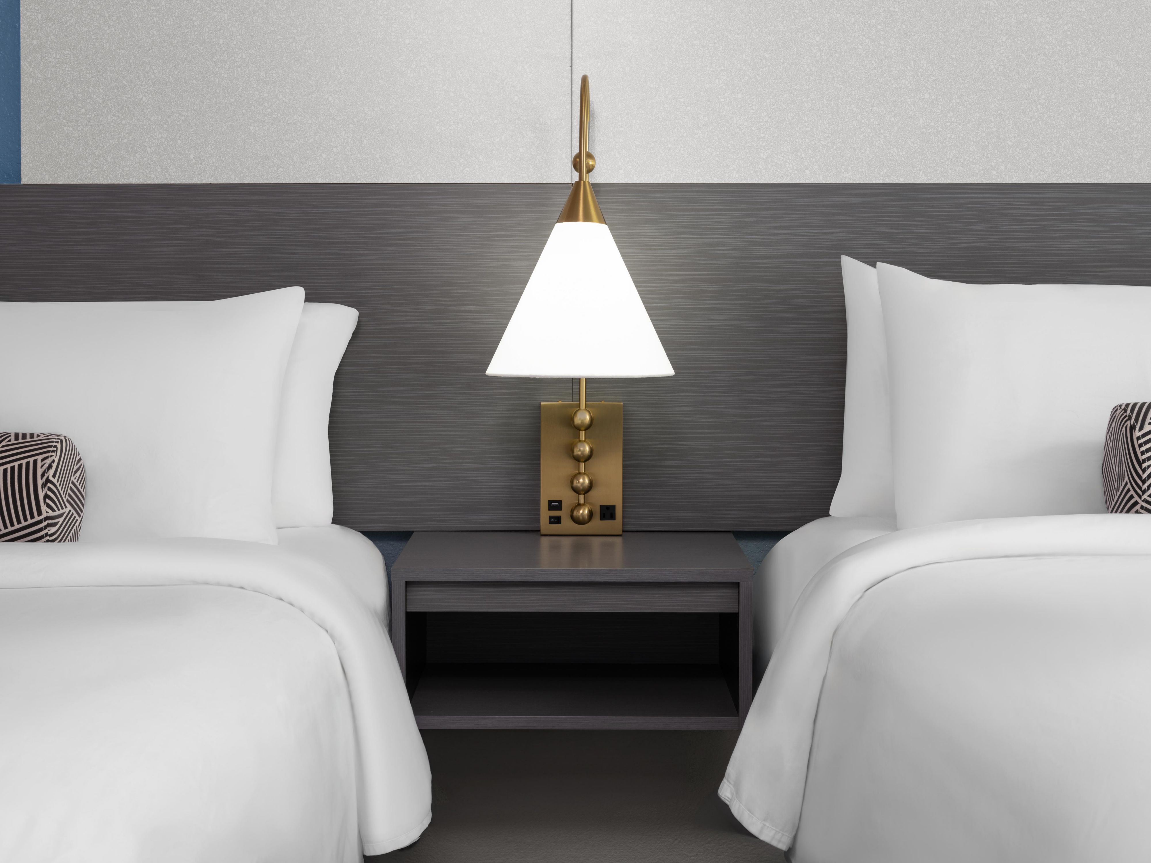 Pristine hotel room