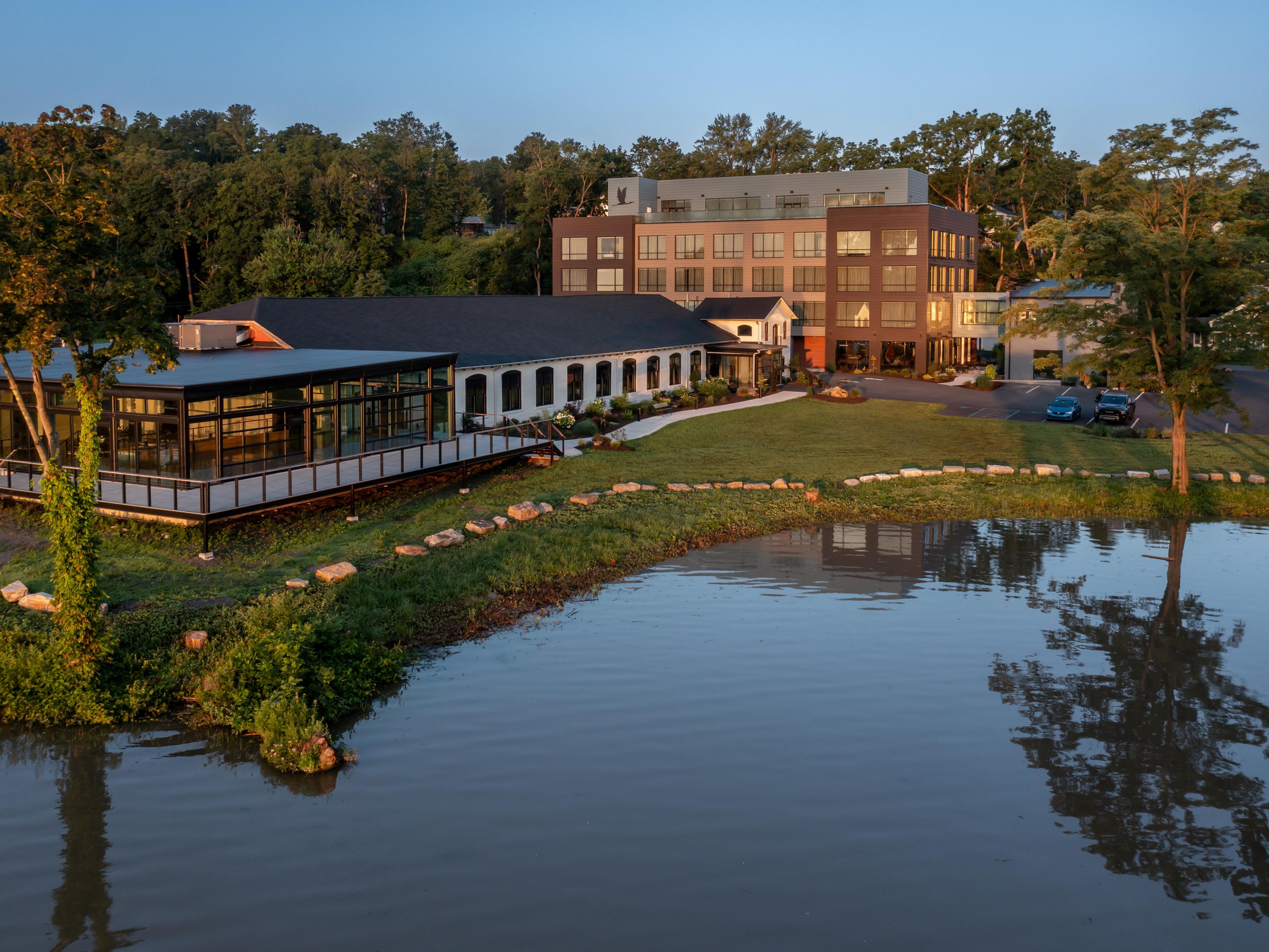 Exterior of voco James Newbury Hudson Valley